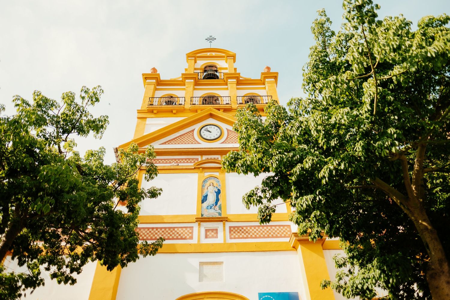 Fachada del Santuario de La Inmaculada Concepción de la Línea
