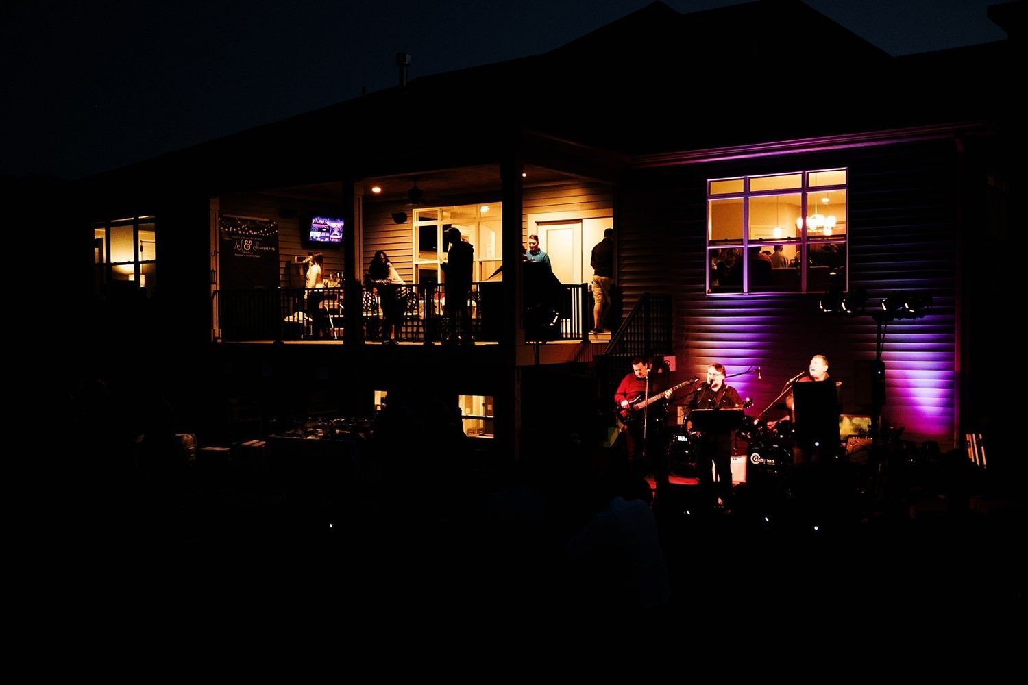 Ranch party light in USA, Michigan