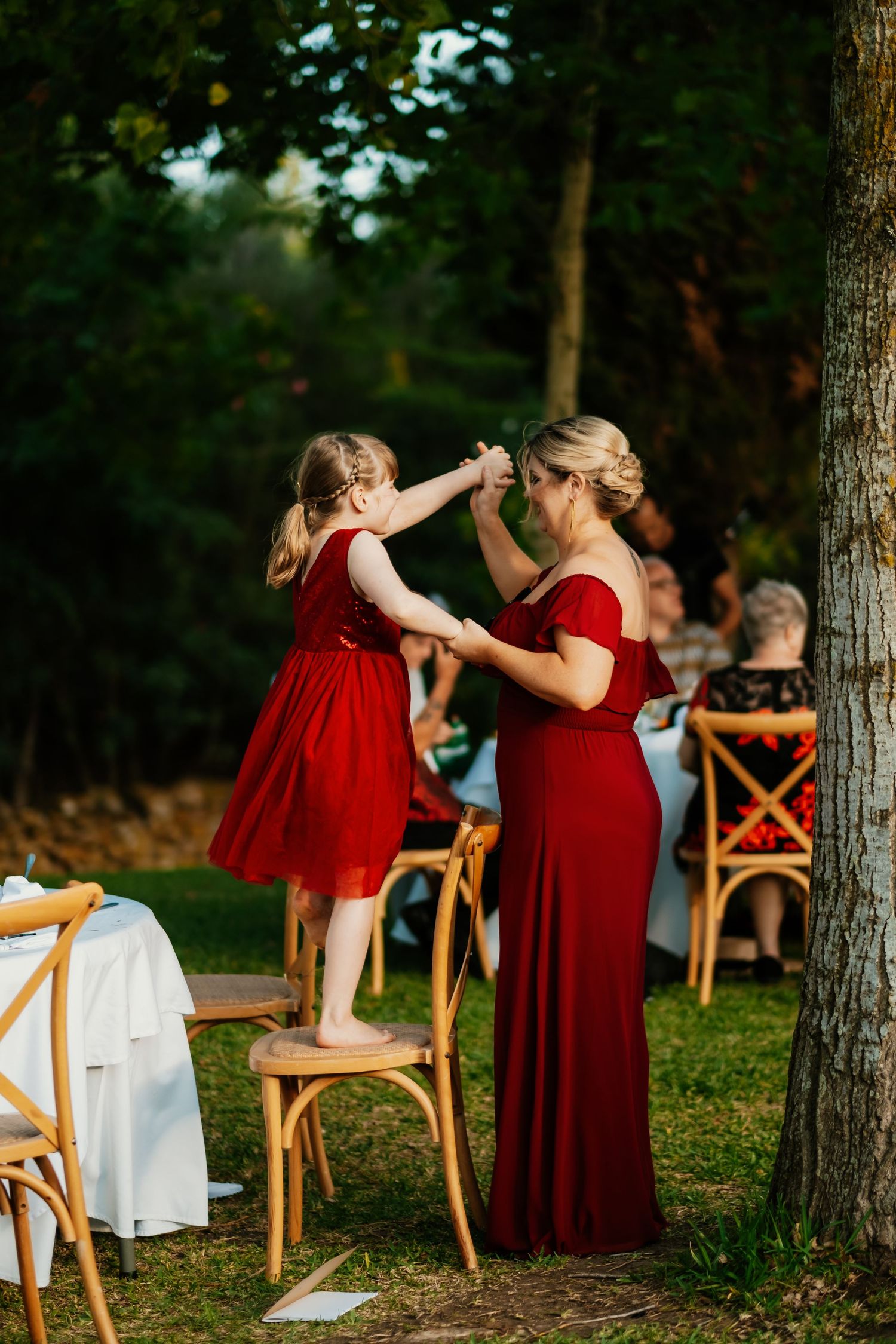 Invitados en la boda en Almoguera