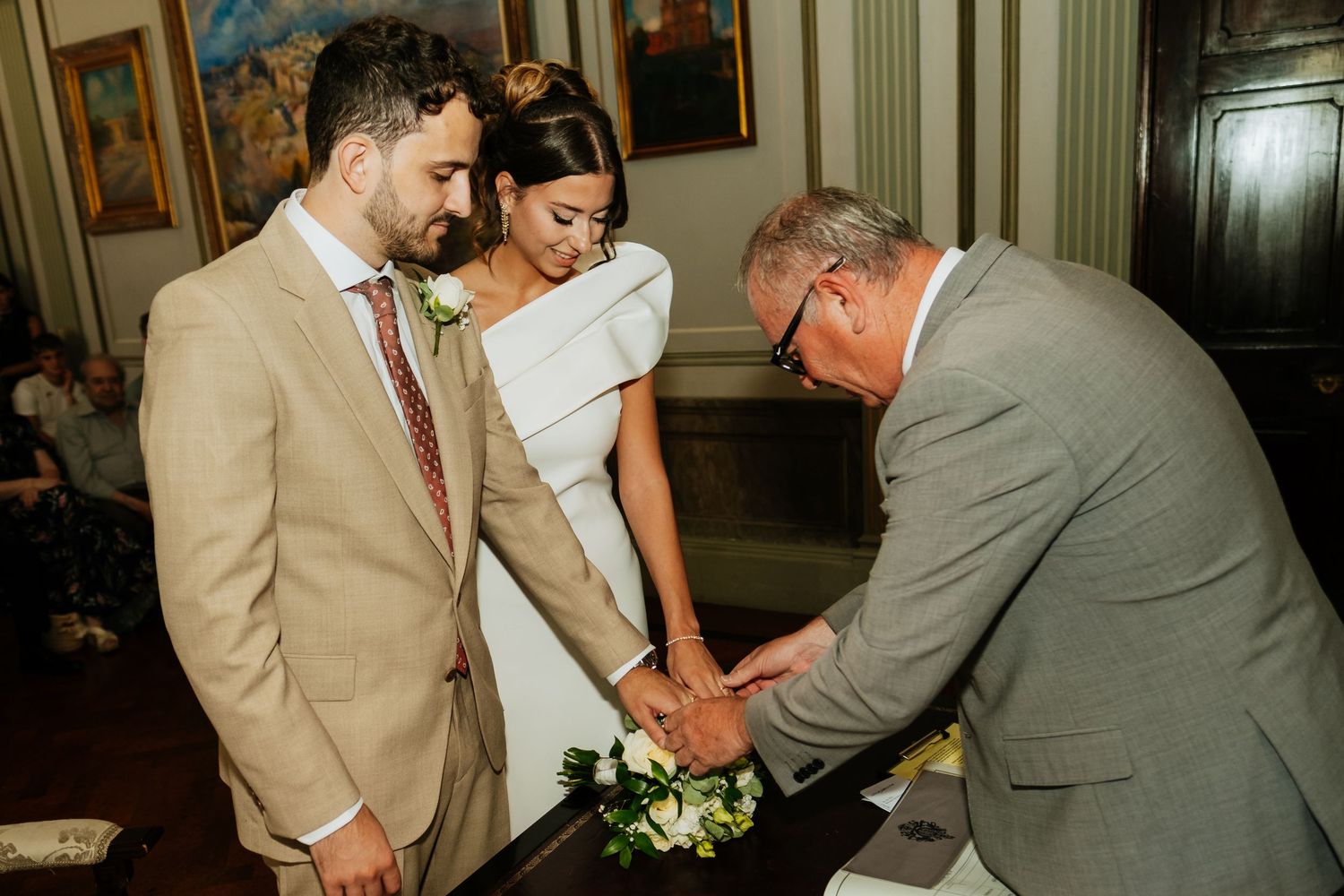 Signing the marriage register in Gibraltar - Getting married abroad