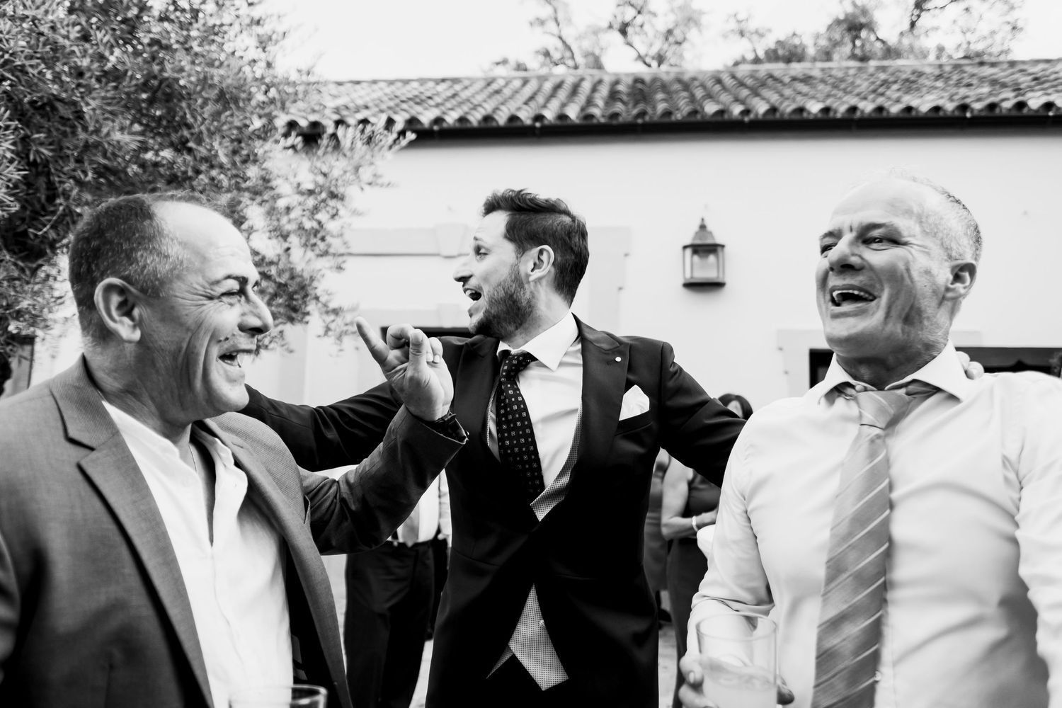 Fotografia de boda en Blanco y negro, Fotógrafo en Almoraima y Algeciras