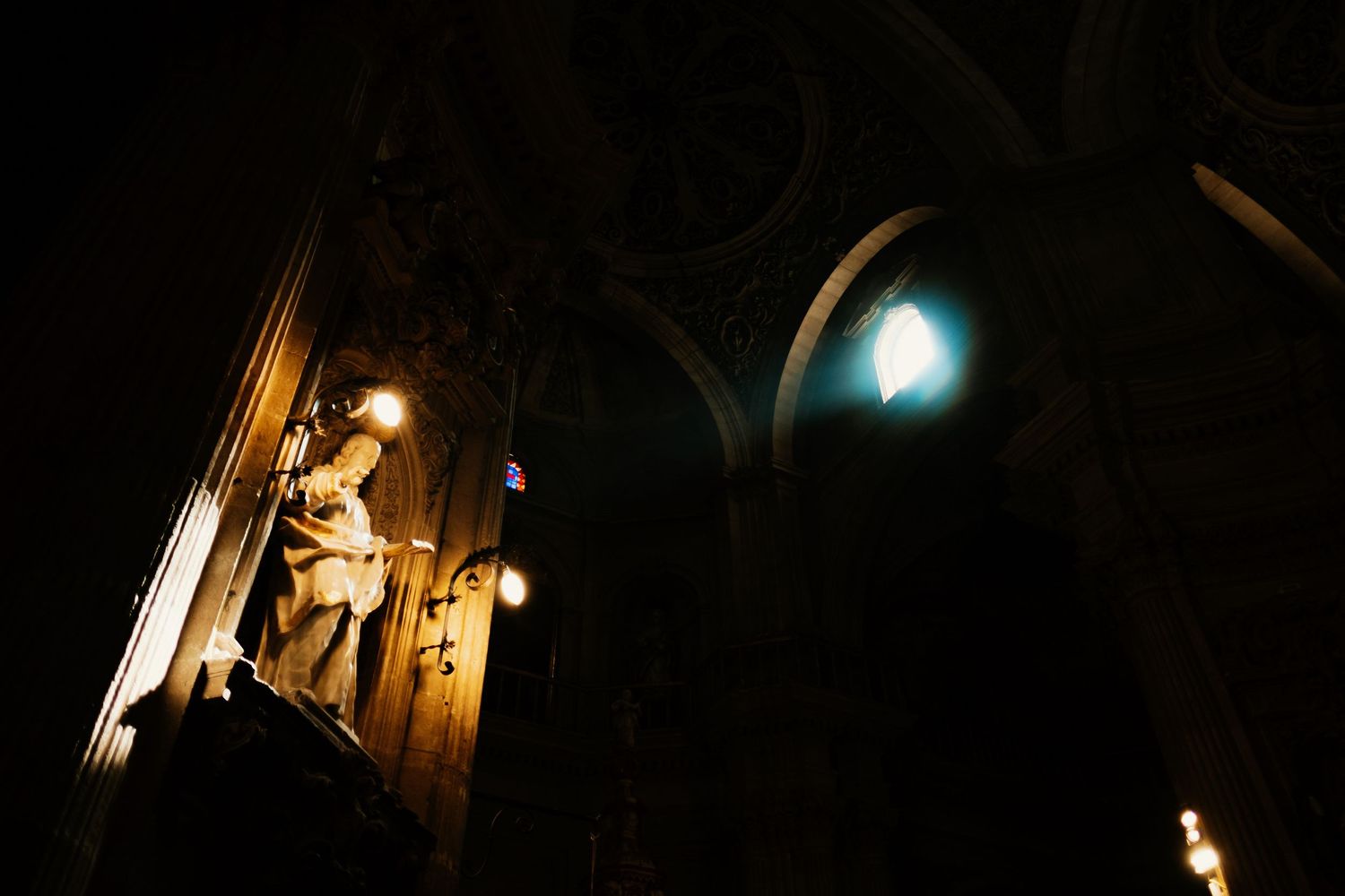 Detalle del interior de la Catedral de Granada, boda en Granada