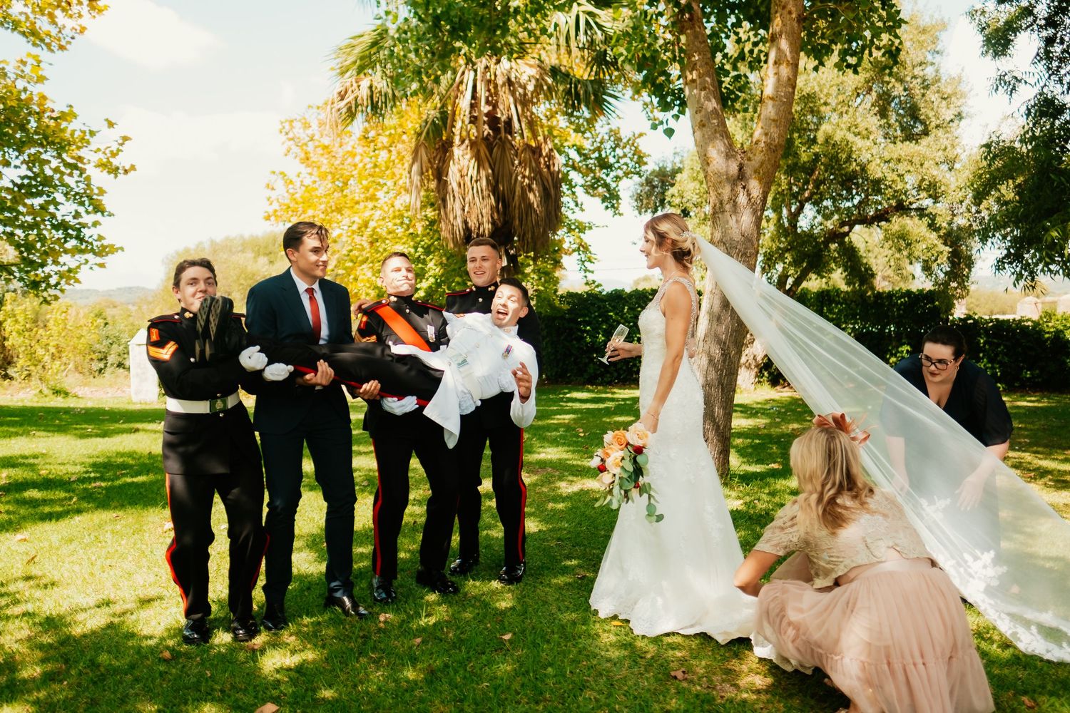 Jardín típico andaluz para bodas exclusivas cerca de Gibraltar y Sotogrande
