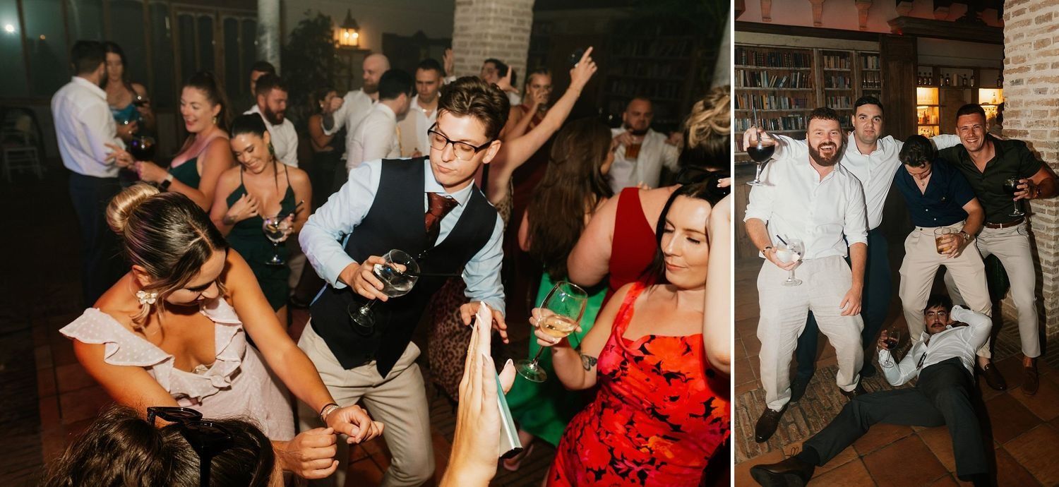 Cierre de la boda de Jade y Jordan en Finca Monasterio fotografía de Roberto Pecino