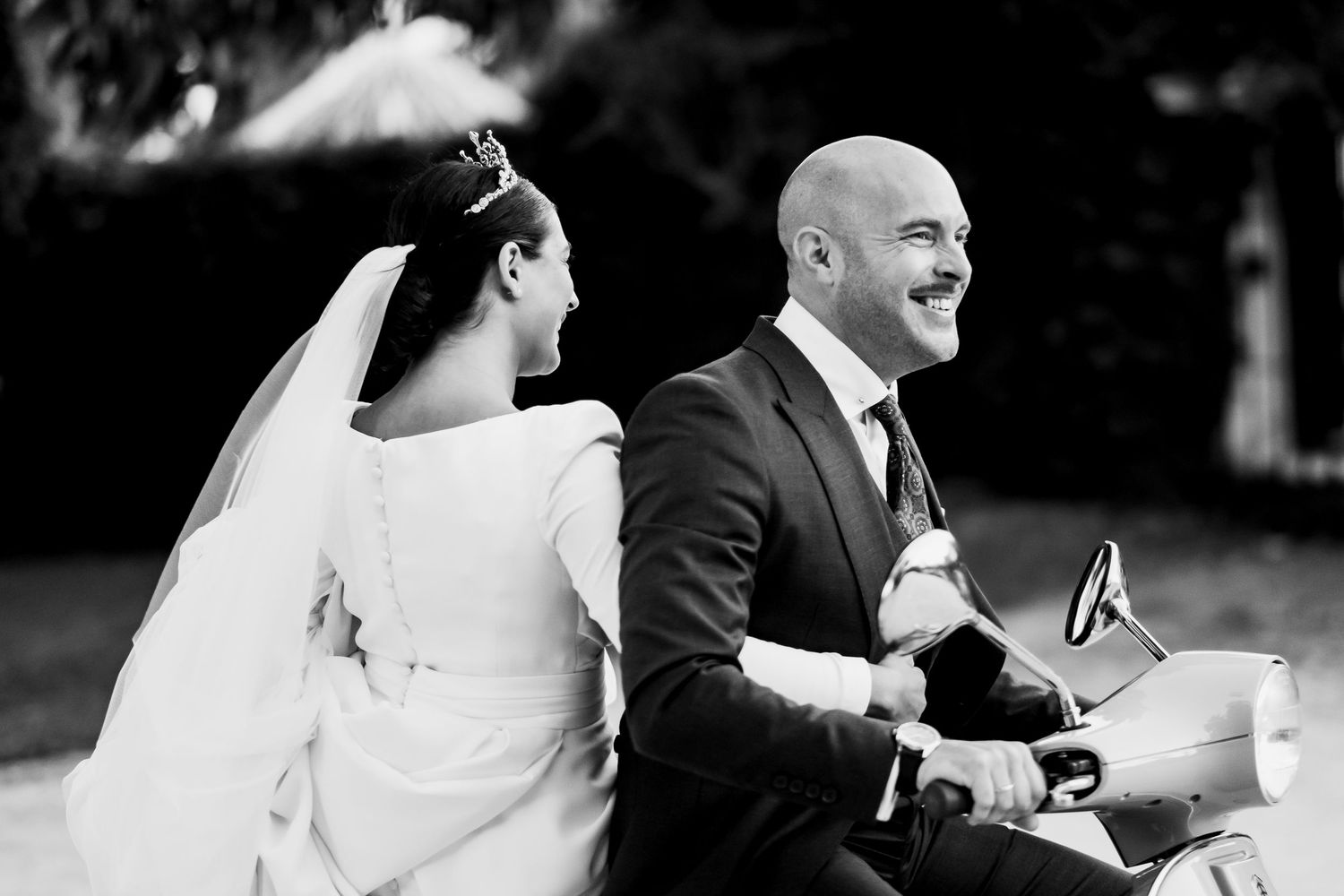Entrada a la Hacienda Almoguera en Los Barrios día de boda