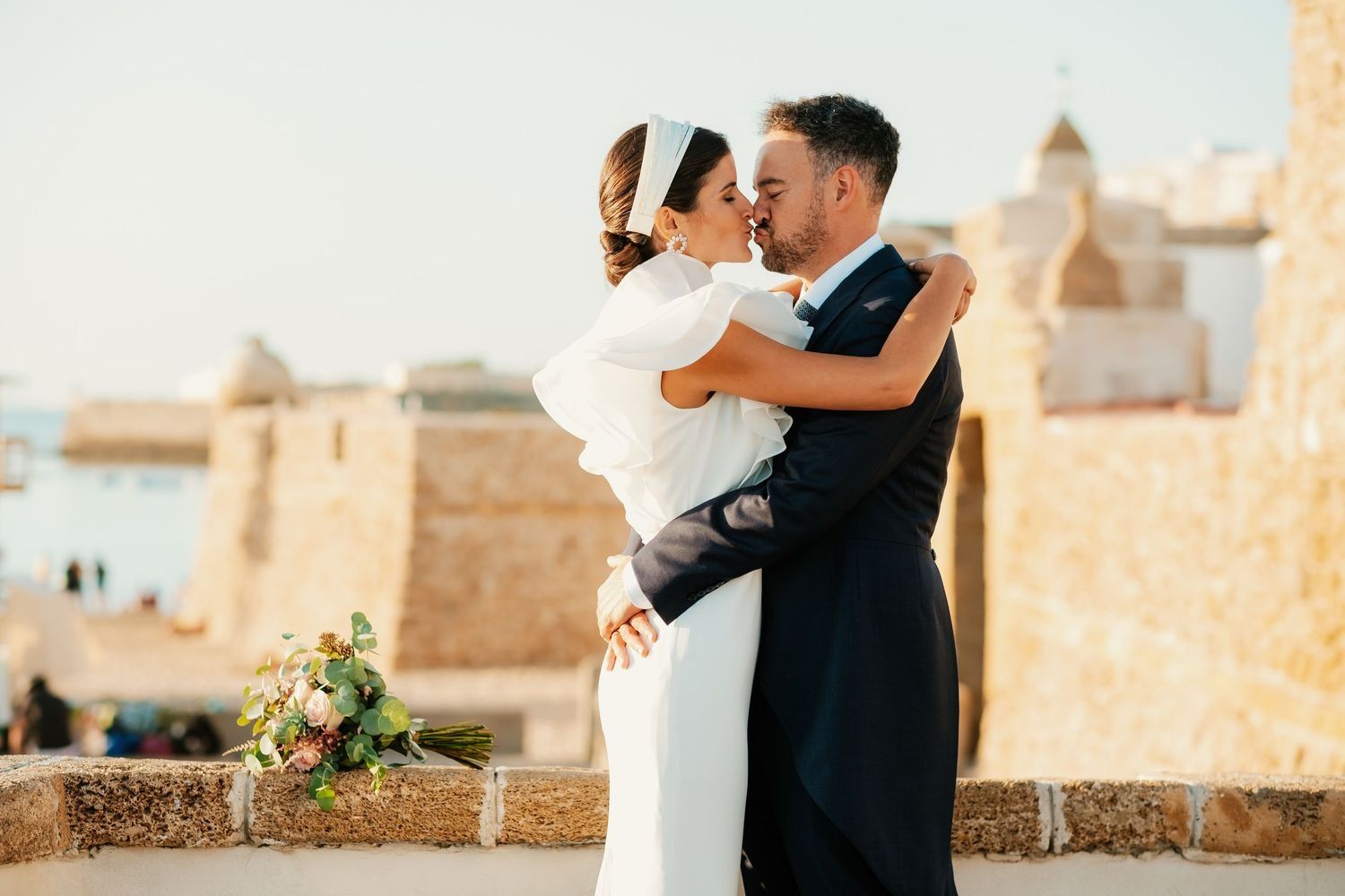 Increíble atardecer en Cádiz reportaje de boda Javier y María Isabel