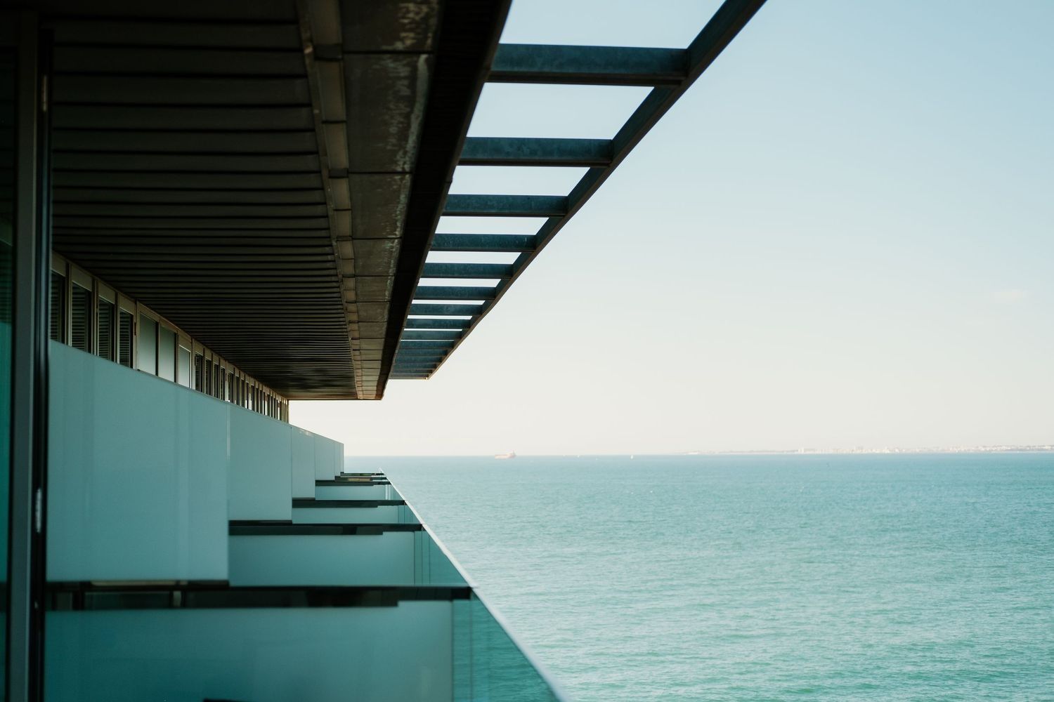 El mar desde el Hotel Atlántico