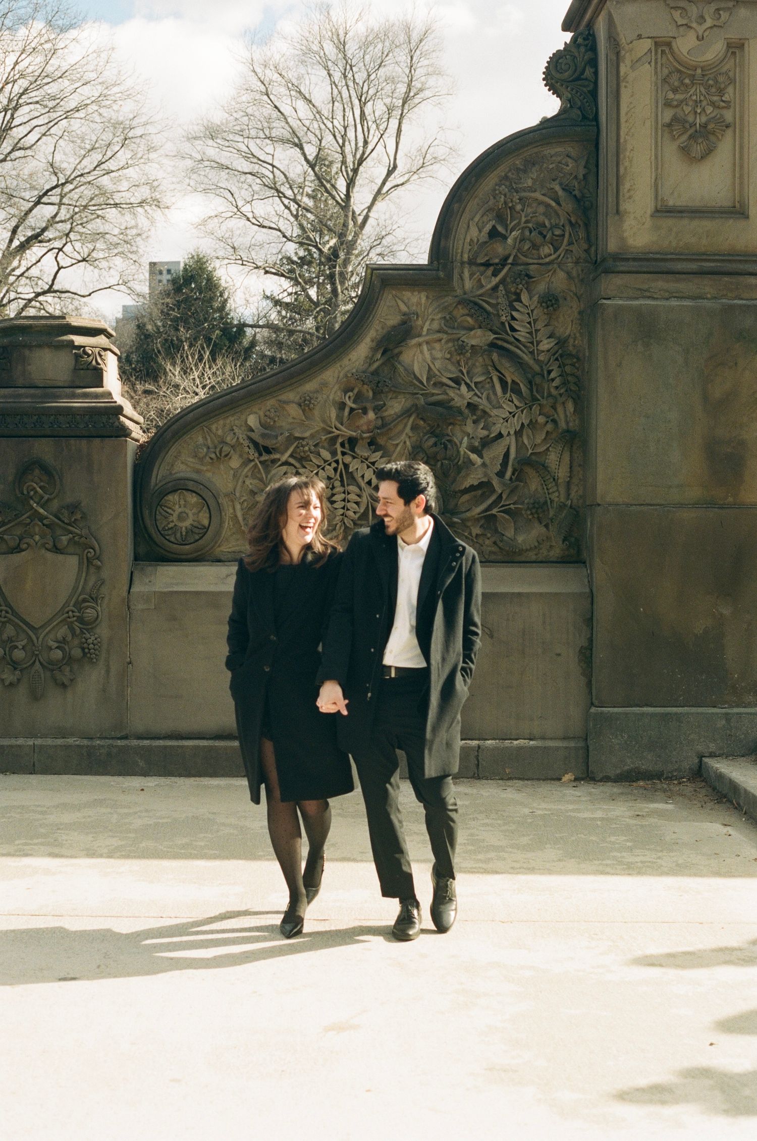engagement photos in central park