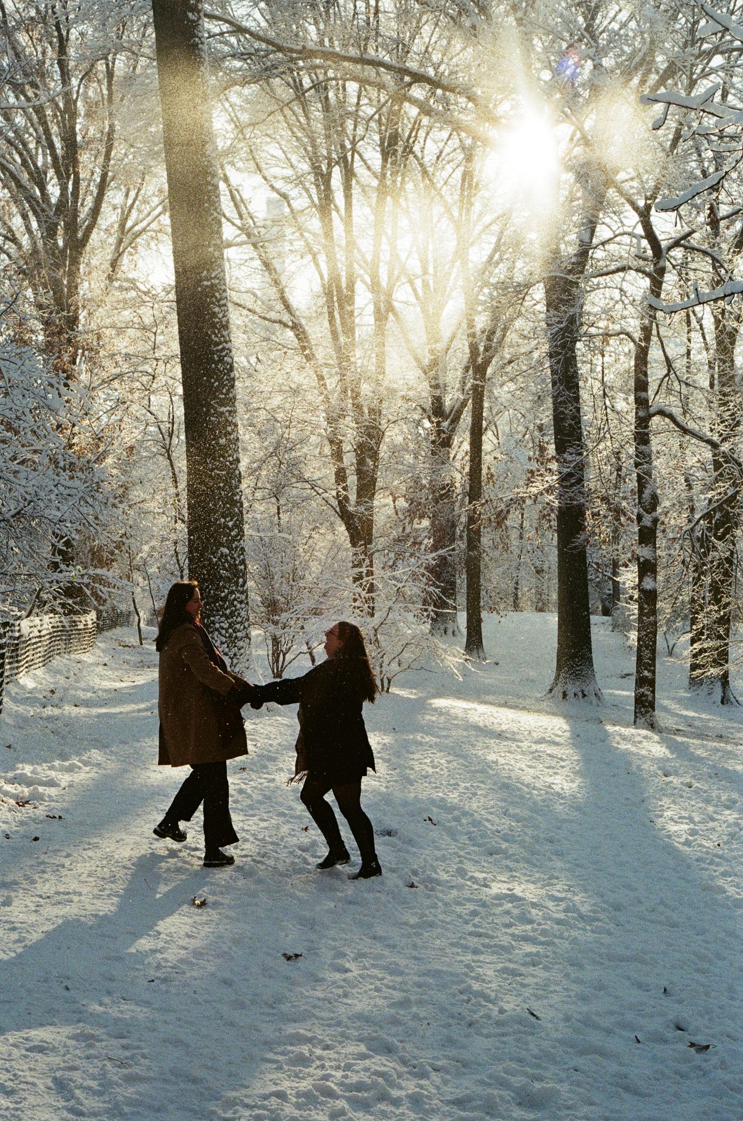 engagement photos in central park