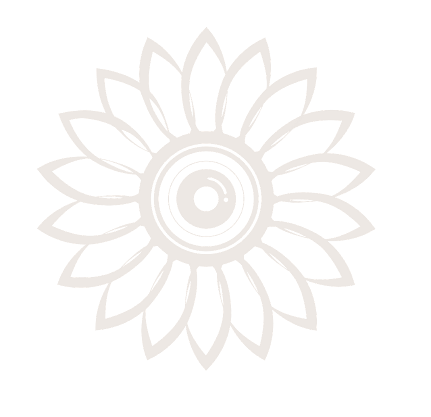 Light gray floral pattern designs arranged in sequence showing lotus motifs.