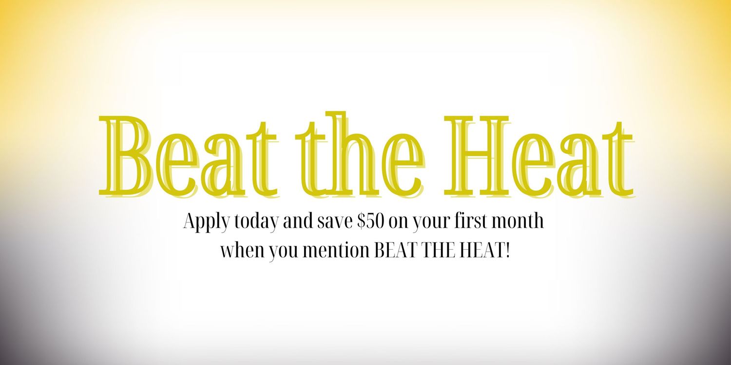 Beat the Heat Membership Promotion