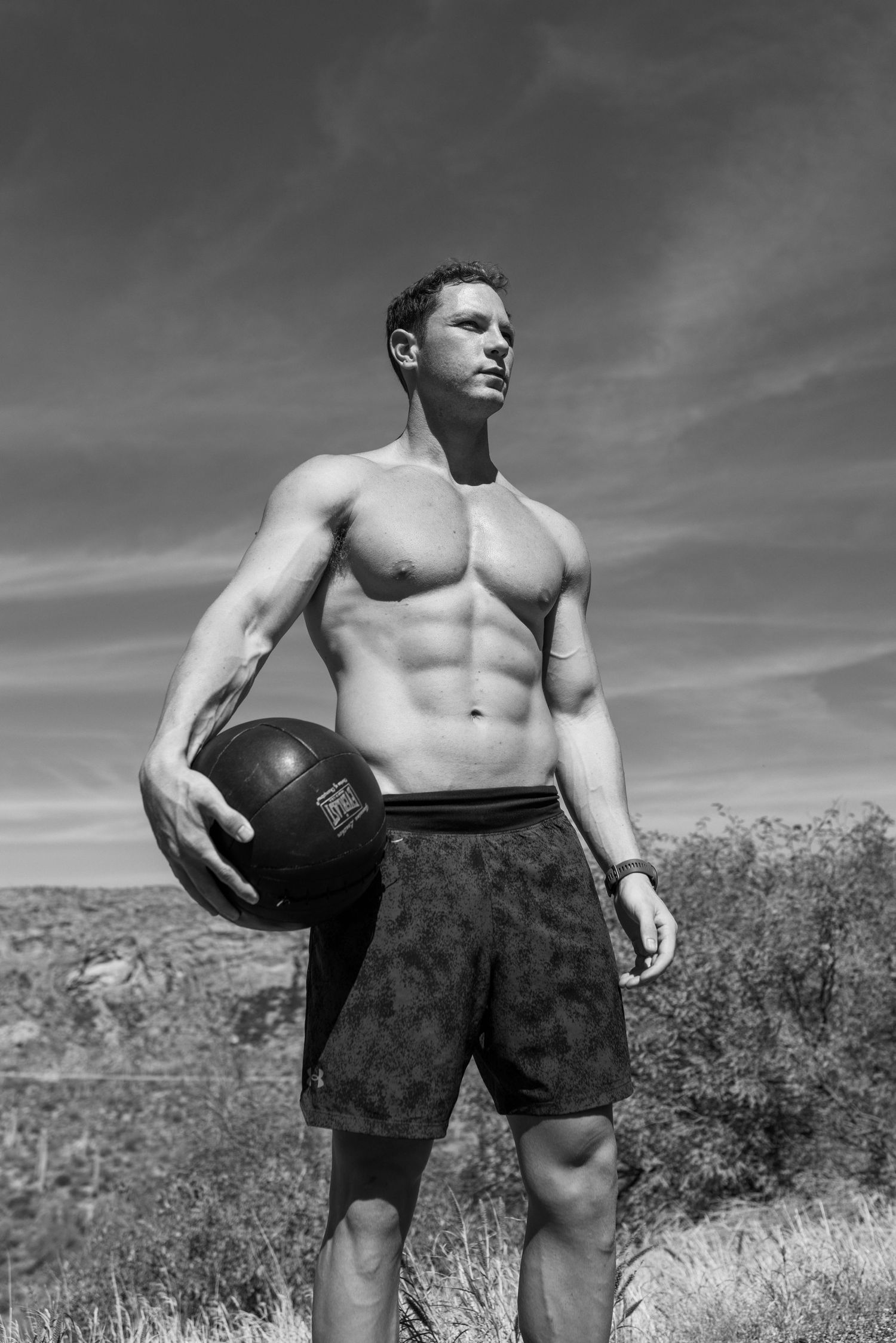 Lifestyle Model Desert Landscape