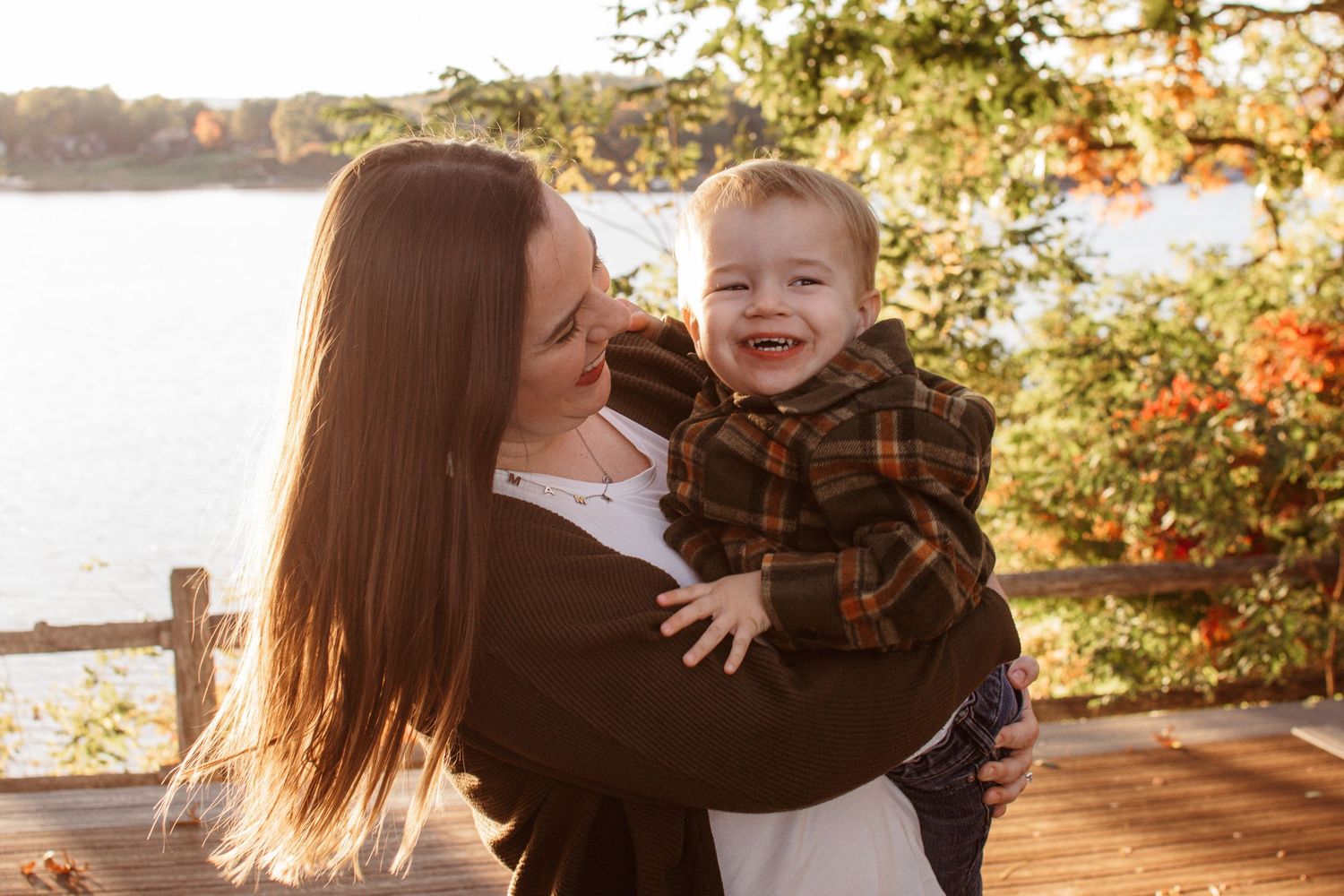 Fall family photoshoot in CT