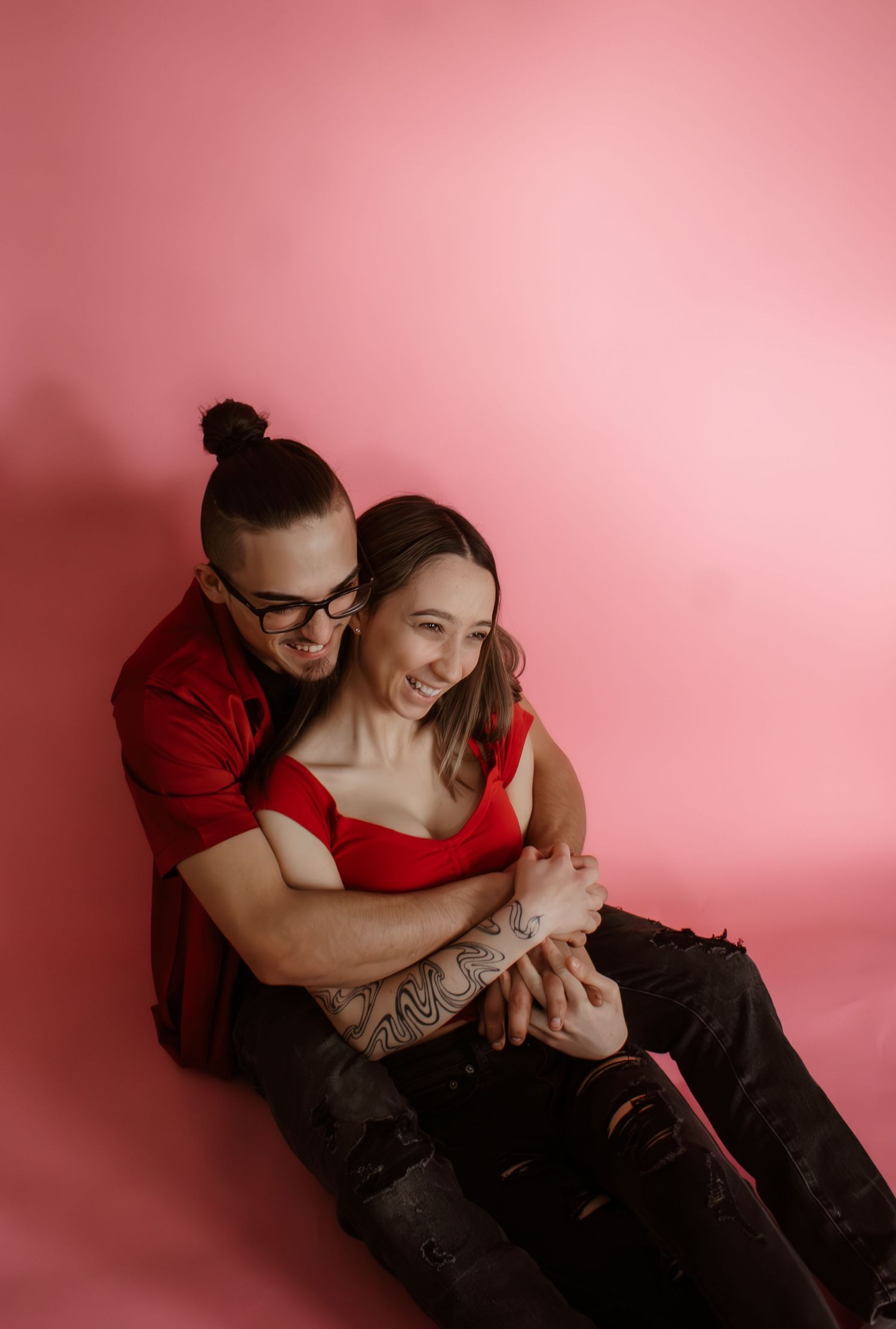 Couples studio photoshoot in MA