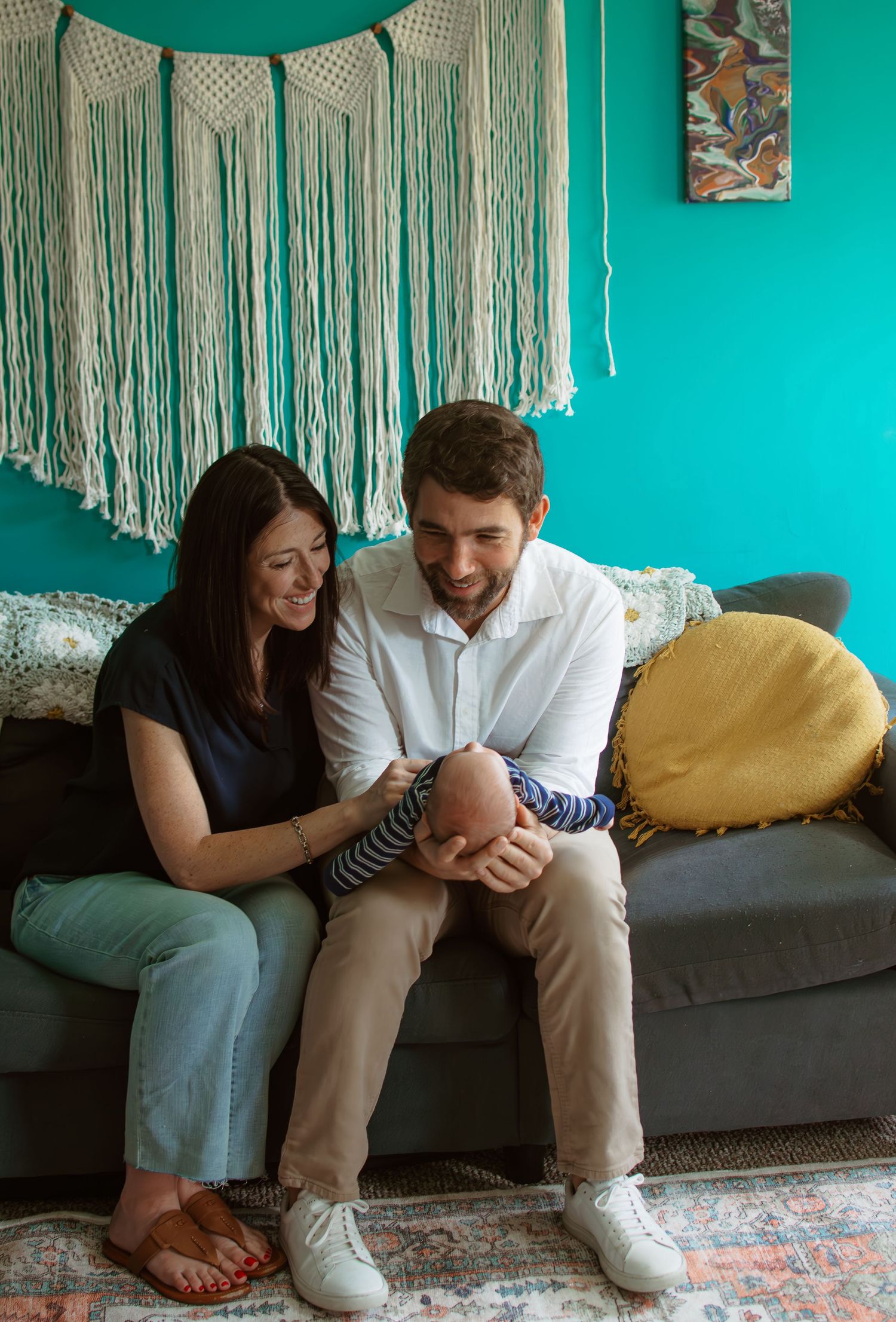 Studio newborn session in CT