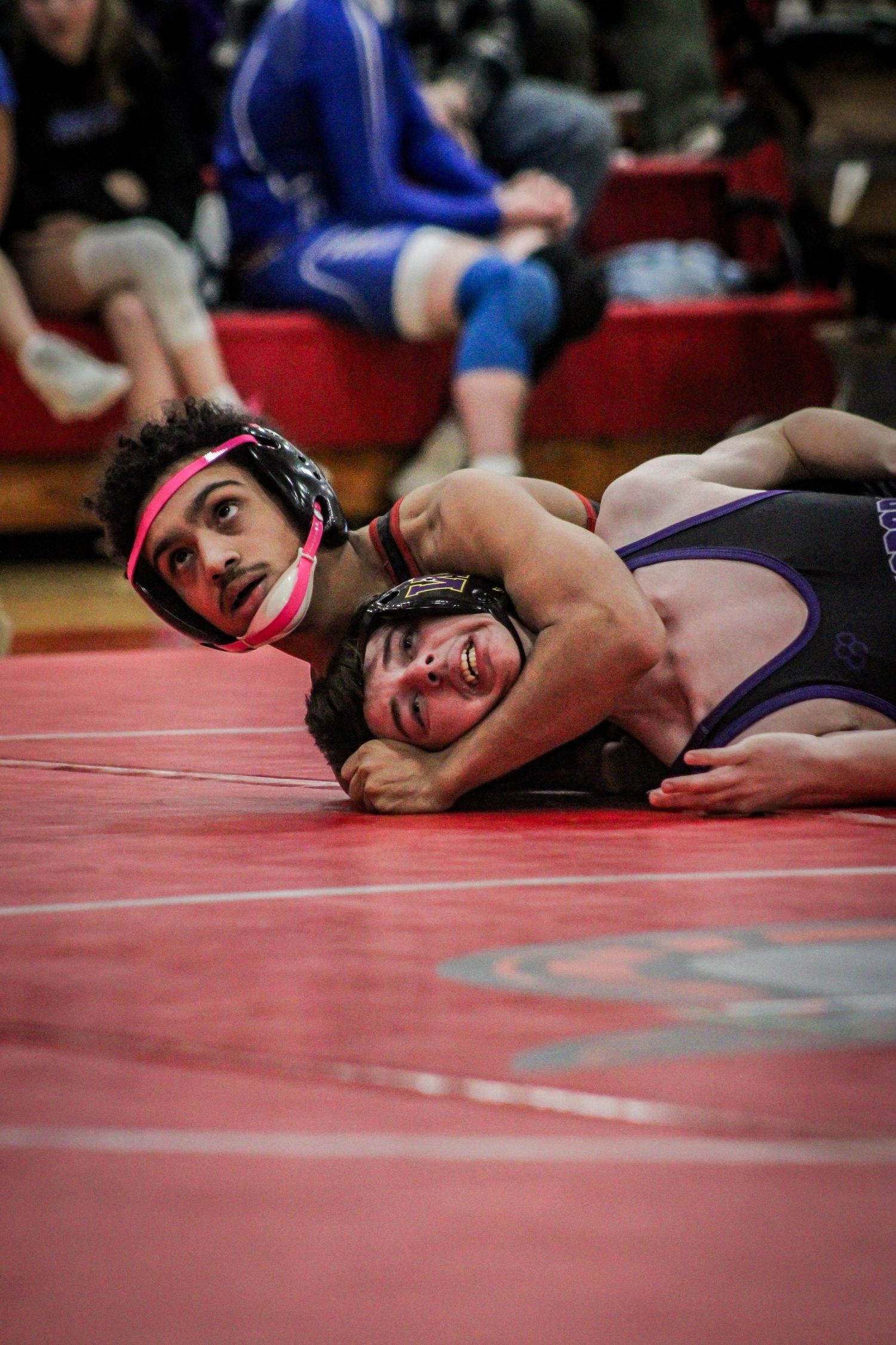 Wrestling match at Riverheads High School.
@addykaysports 2025.