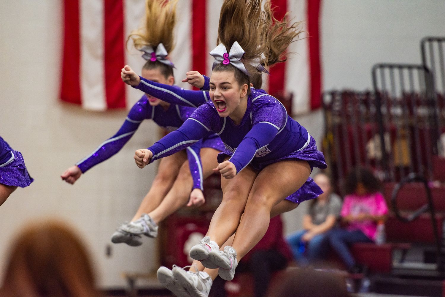 Strasburg Cheerleading at the Region 2B Championship
@addykaysports 2025.