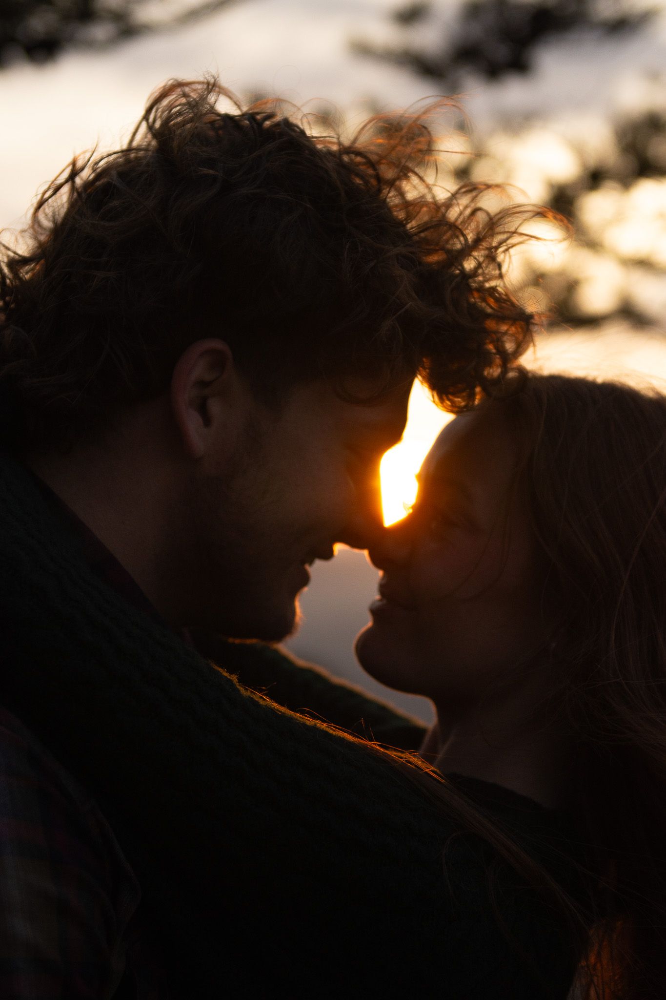 Couple silhouette.
@addykayphotography 2026.