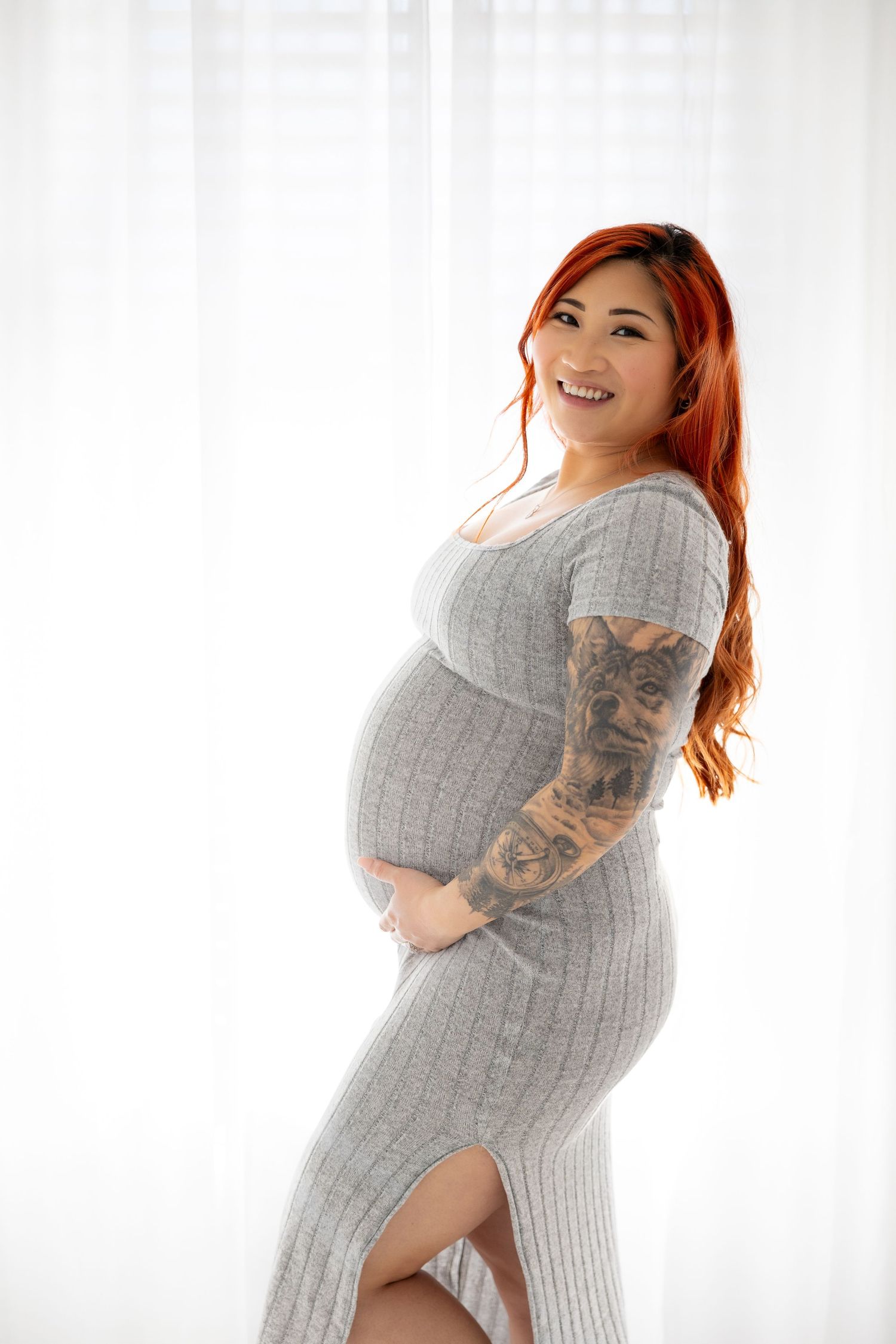 Studio Maternity Photography Session