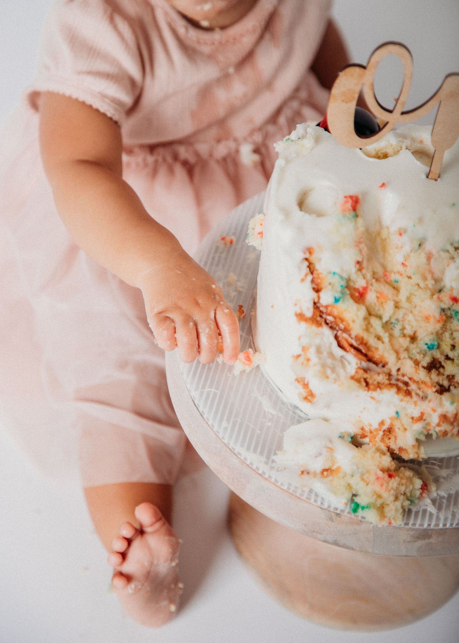 Fredericksburg Cake Smash Photography Session