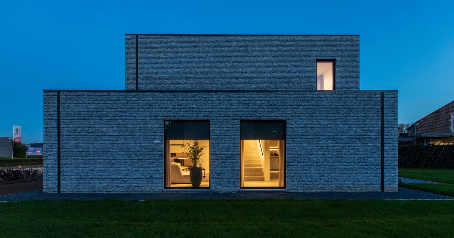 Foto van de kijkwoning van Stonehouse te Boutersem.