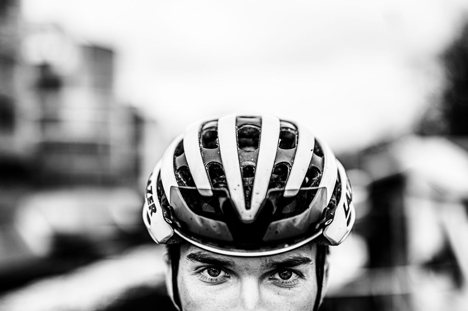 Portrait of Kilian Moreels at the cyclocross of Brussels in 2025.
