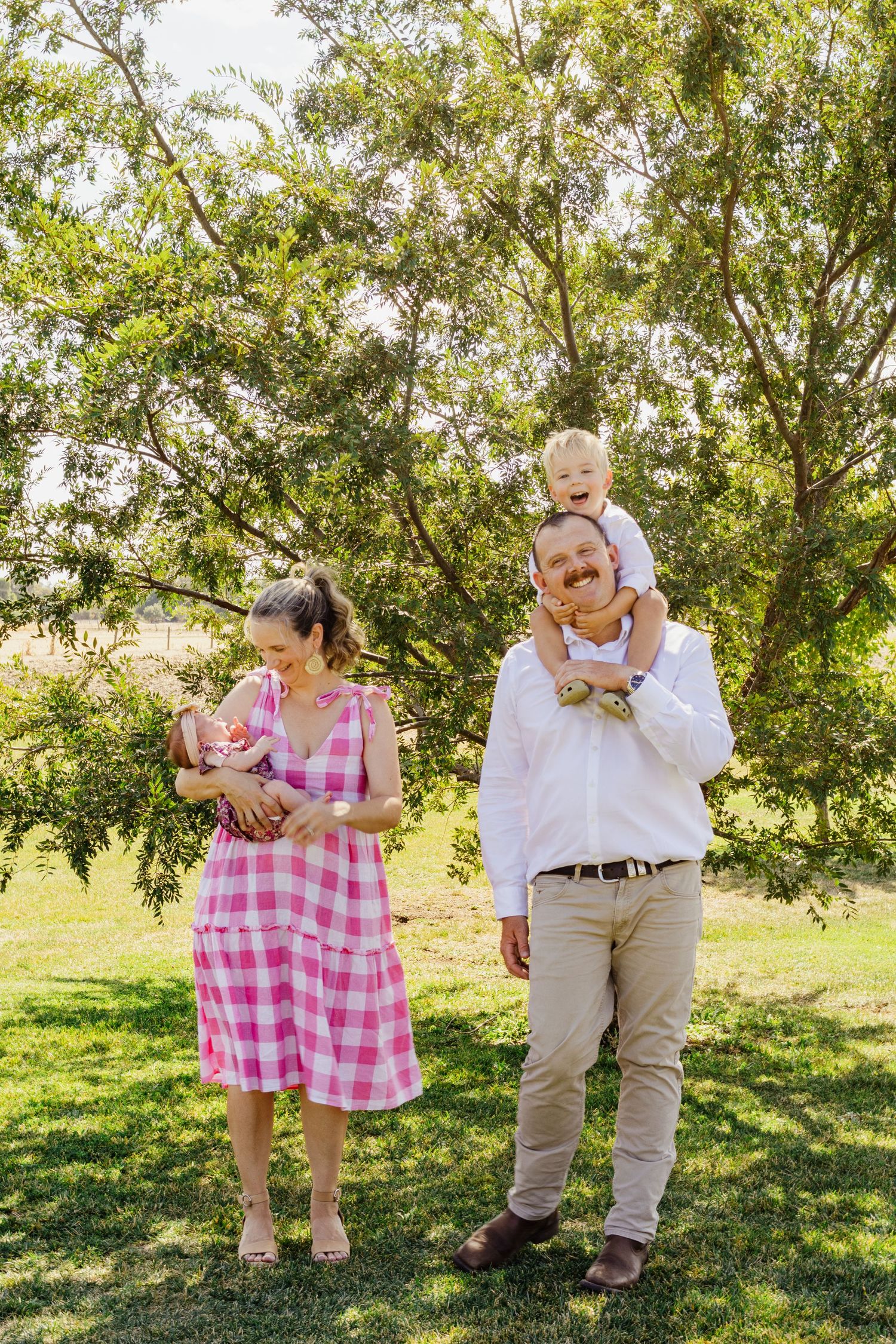 family candid photo