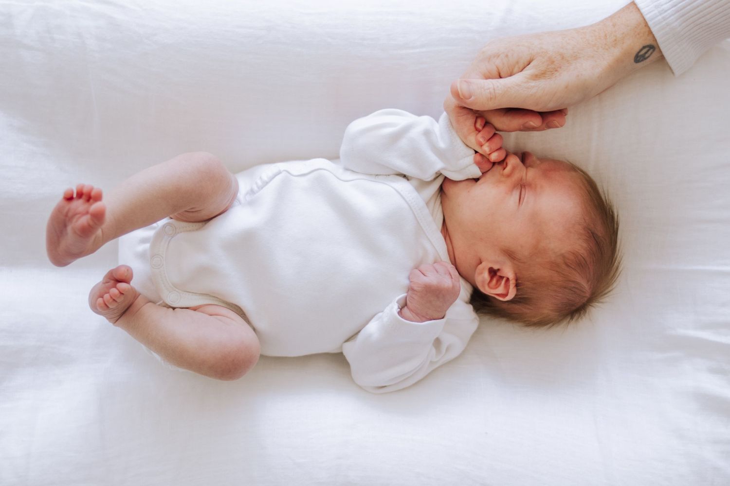 newborn baby photo session
