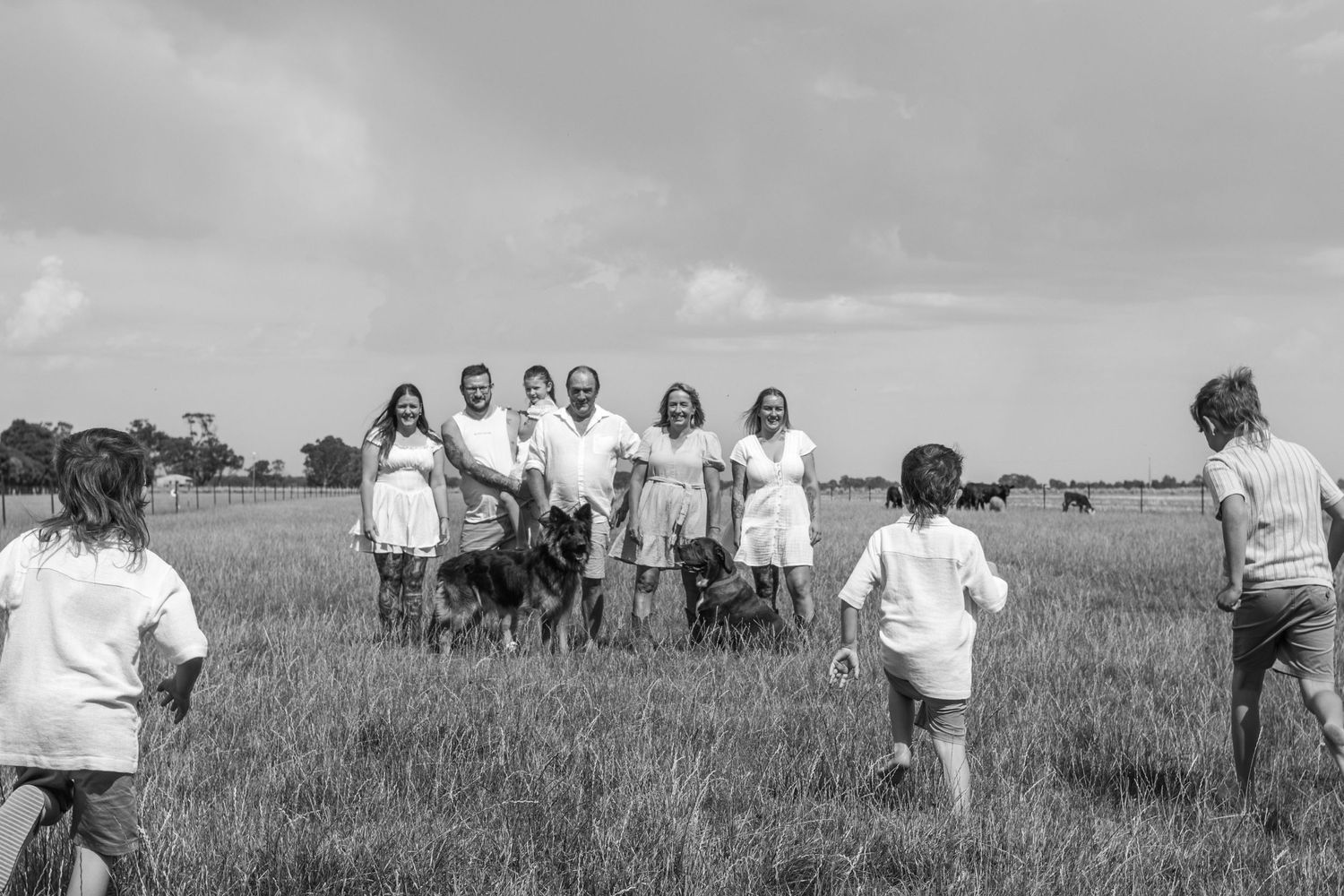 candid family extended photo session