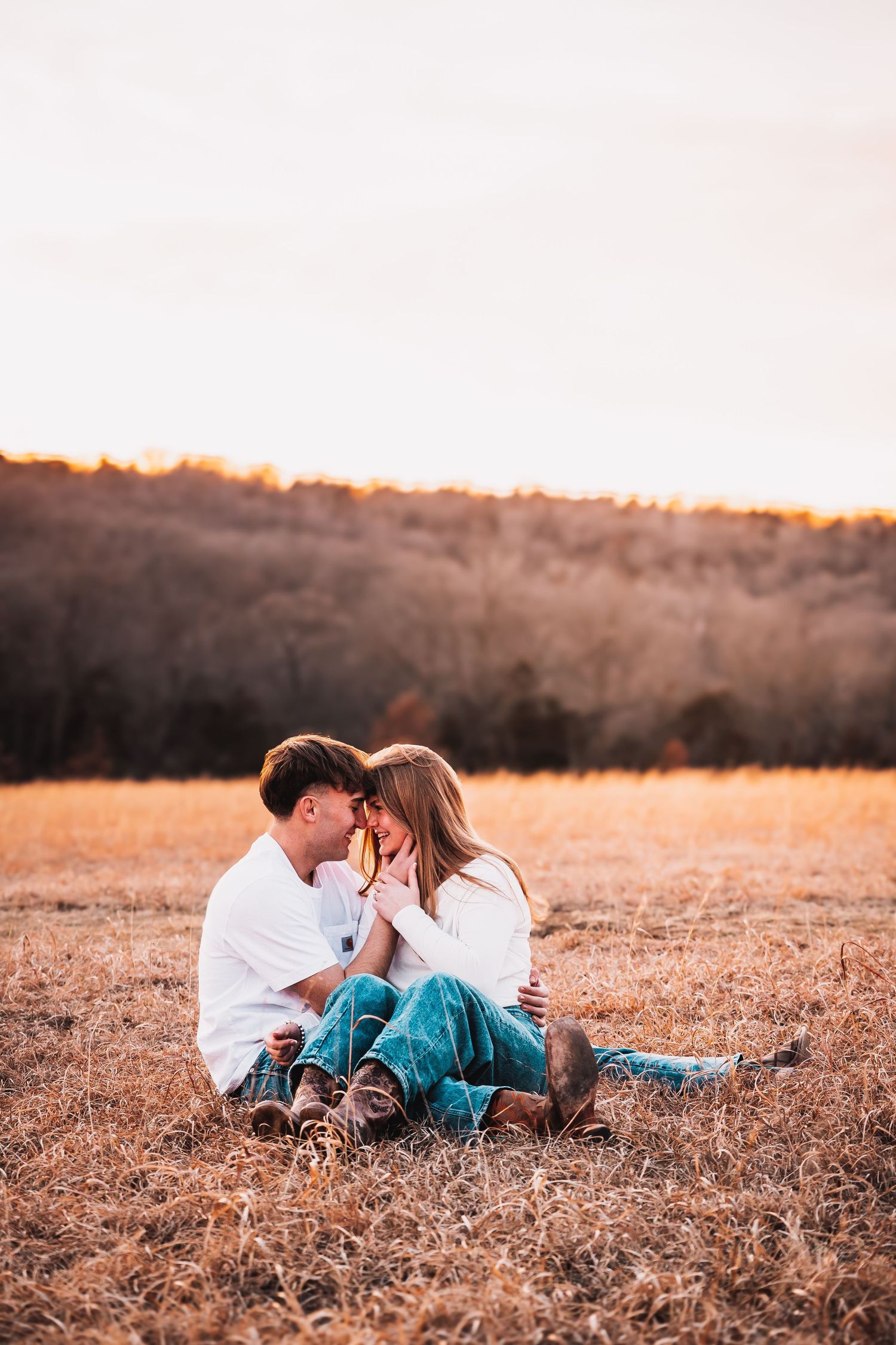 Surprise proposal photos Topeka KS Cedar Crest  engagement photos