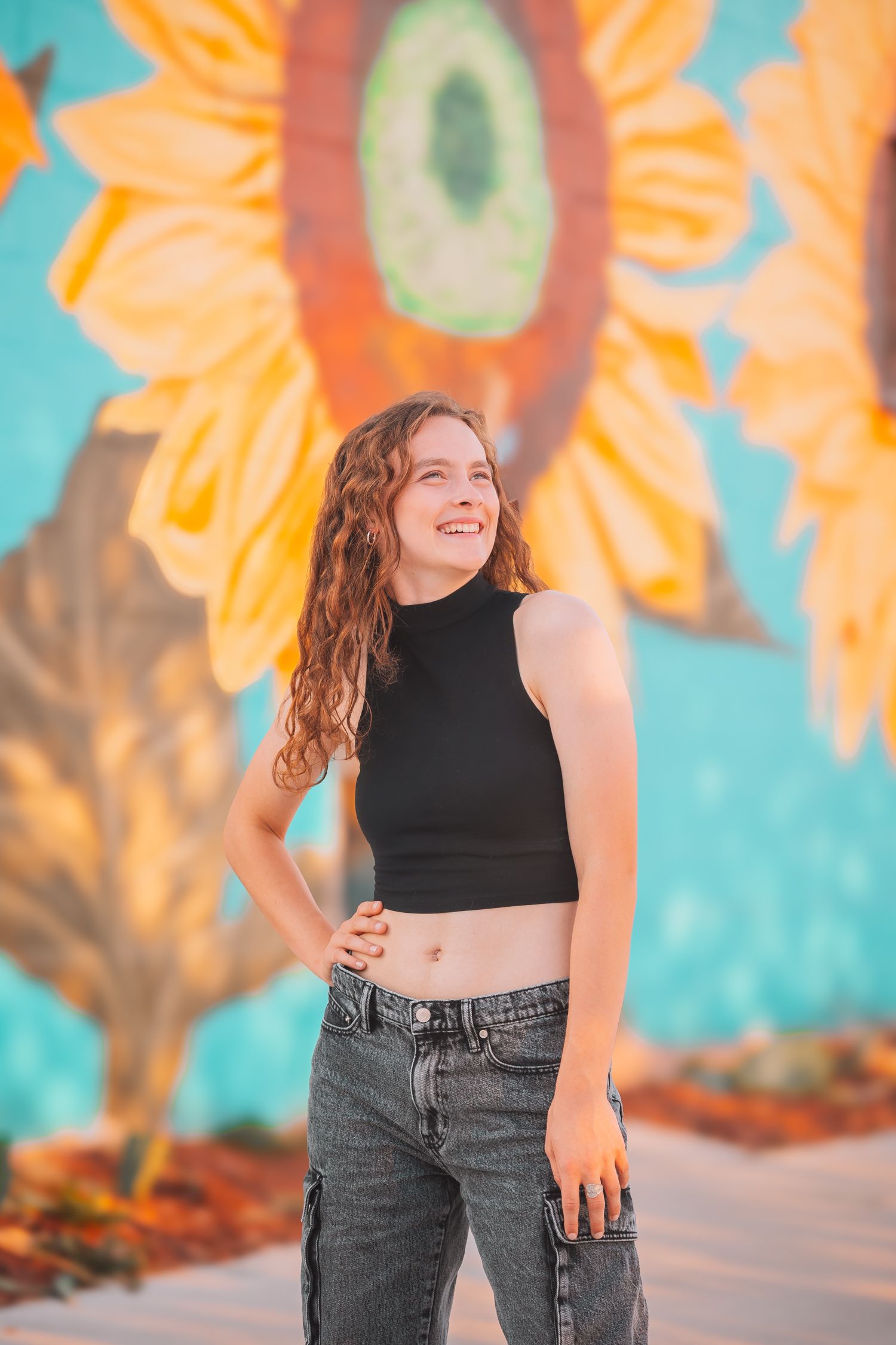 summer senior photos girl Topeka KS Kansas
