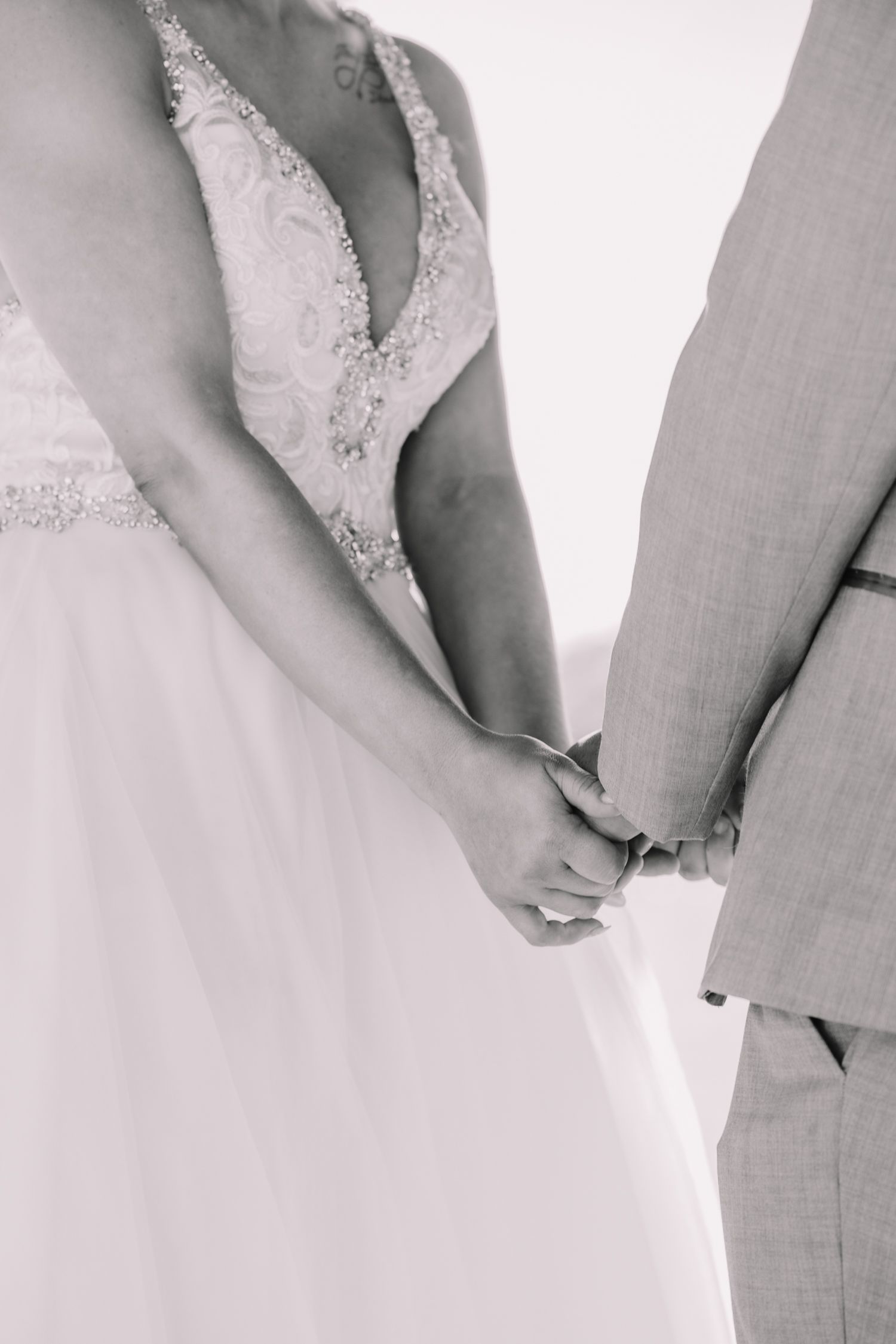 Wedding Ceremony at Willow's Bend. Kansas.