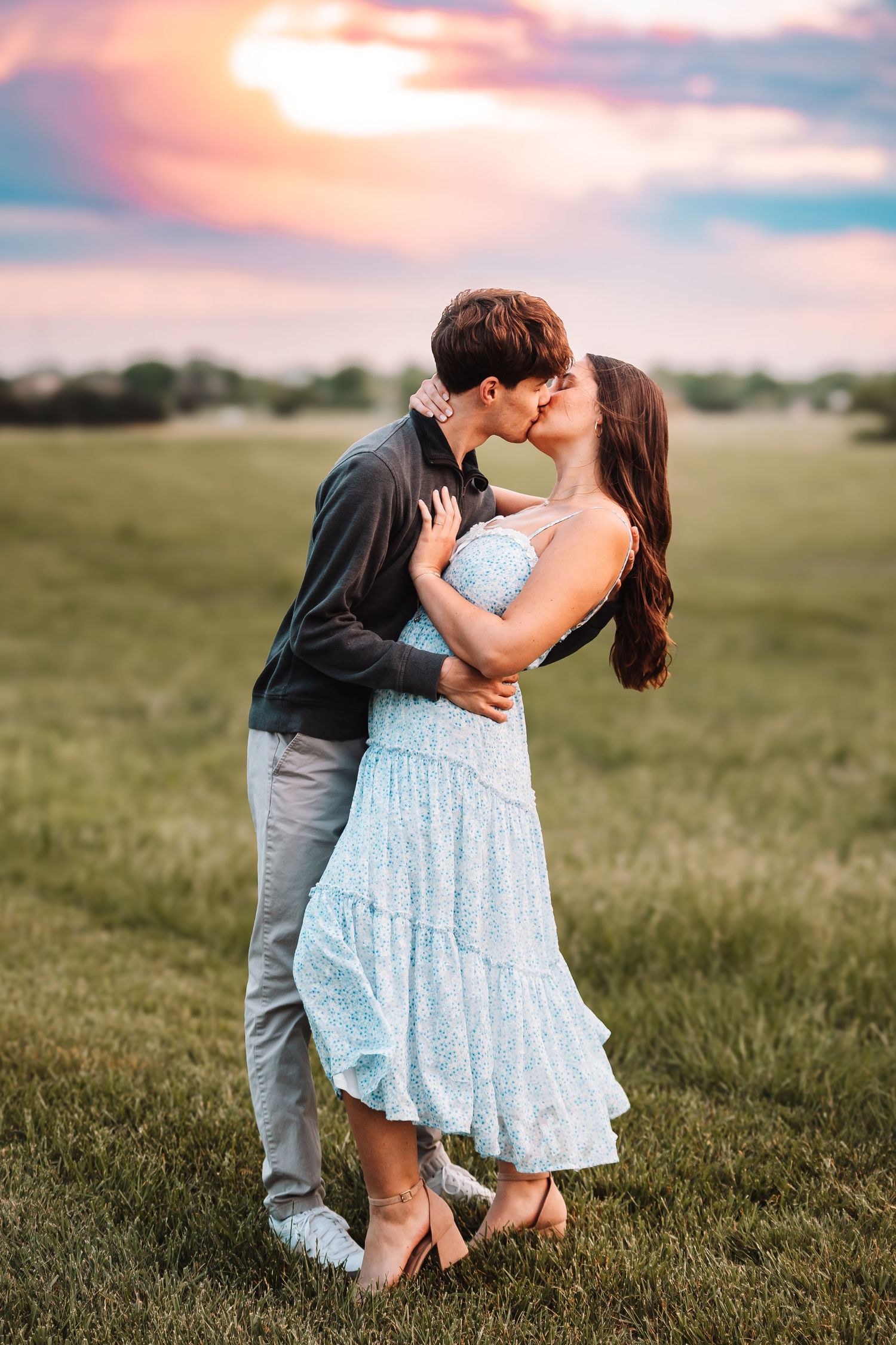 Couple's Photos Cedar Crest Topeka KS Abeni Rene Photography