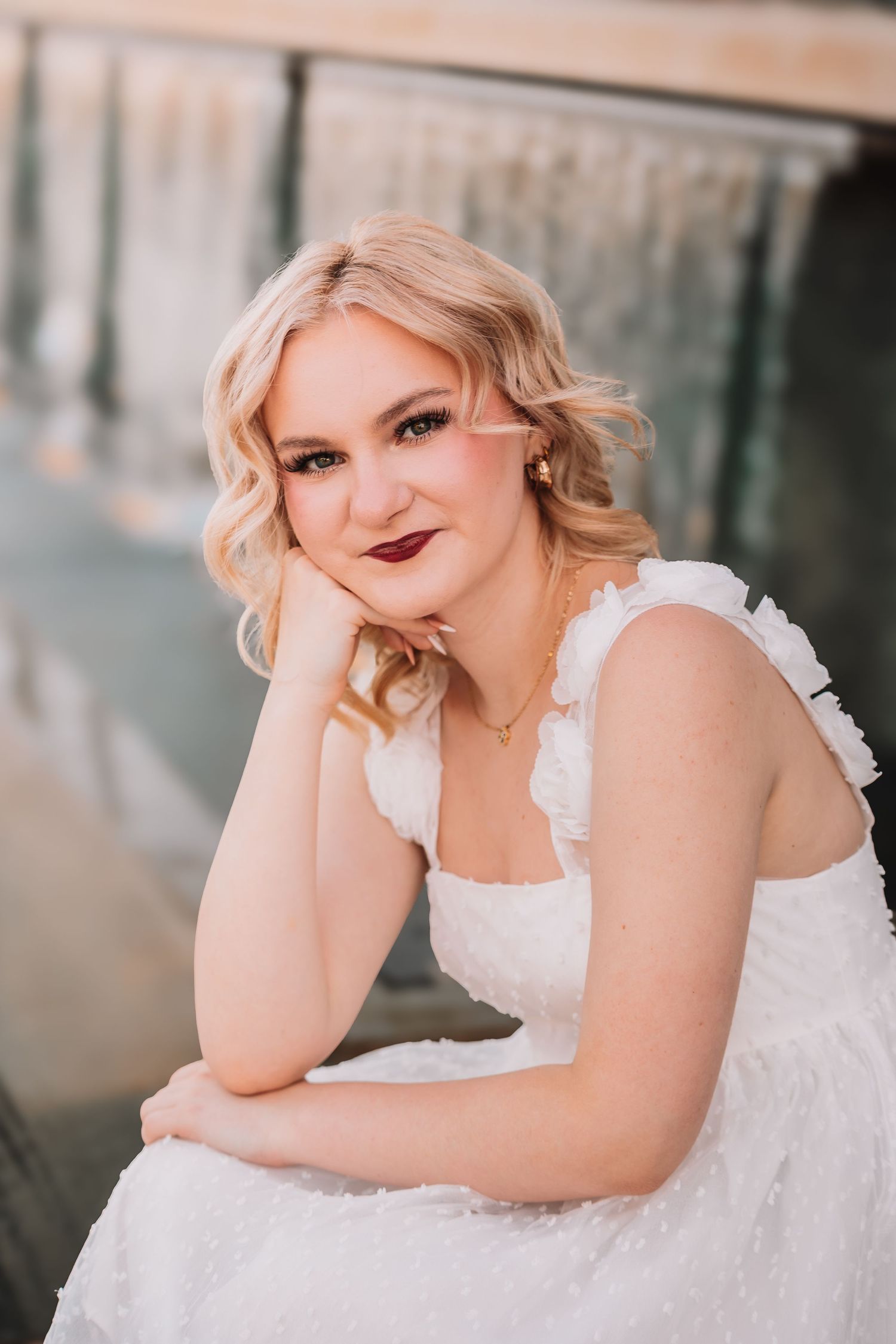 Senior Photo Downtown Topeka, KS Abeni Rene Photography