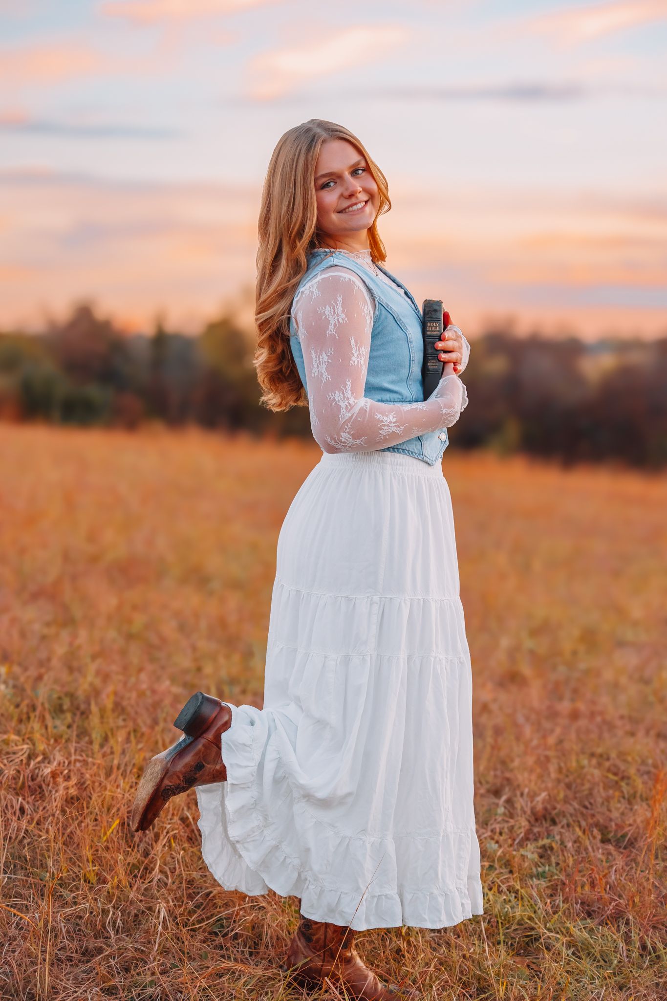 Senior Photo Session Girl Topeka KS