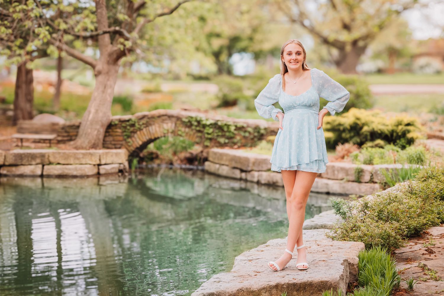 Gage Park Senior Photos Girl Topeka KS Kansas