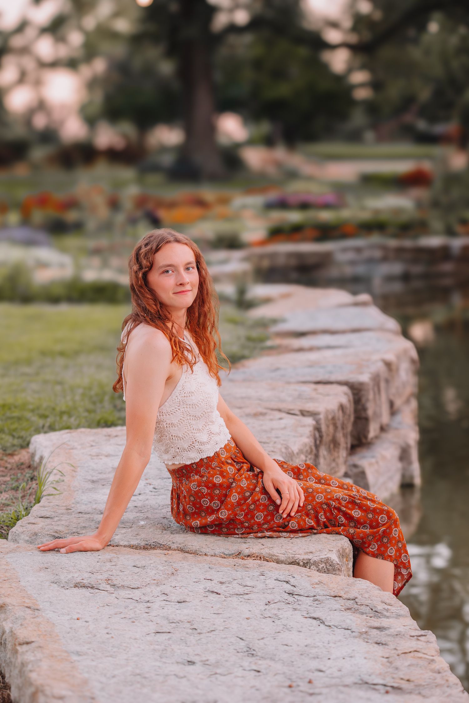 summer senior photos girl Topeka KS Kansas