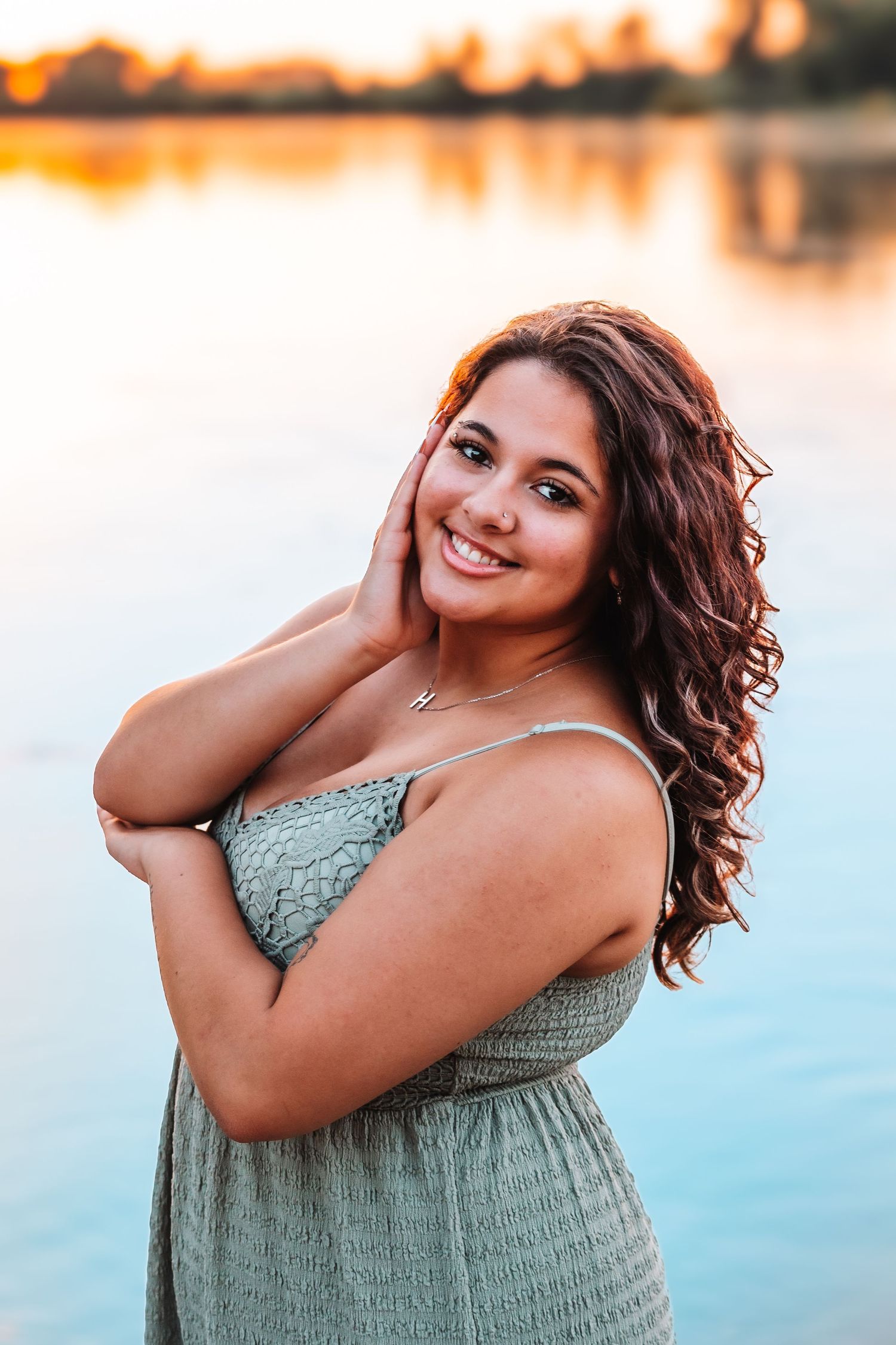 Girl Senior Photo Abeni Rene Photography Topeka, KS Kaw Valley State Park