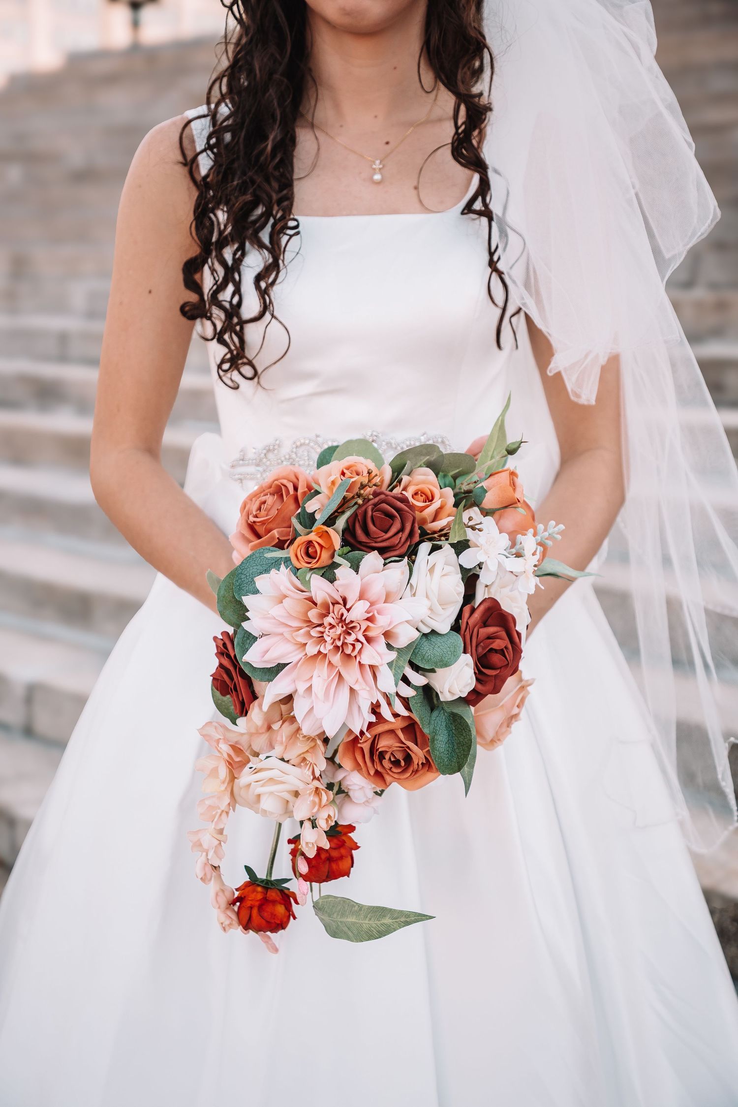 Topeka Capitol Wedding Portraits