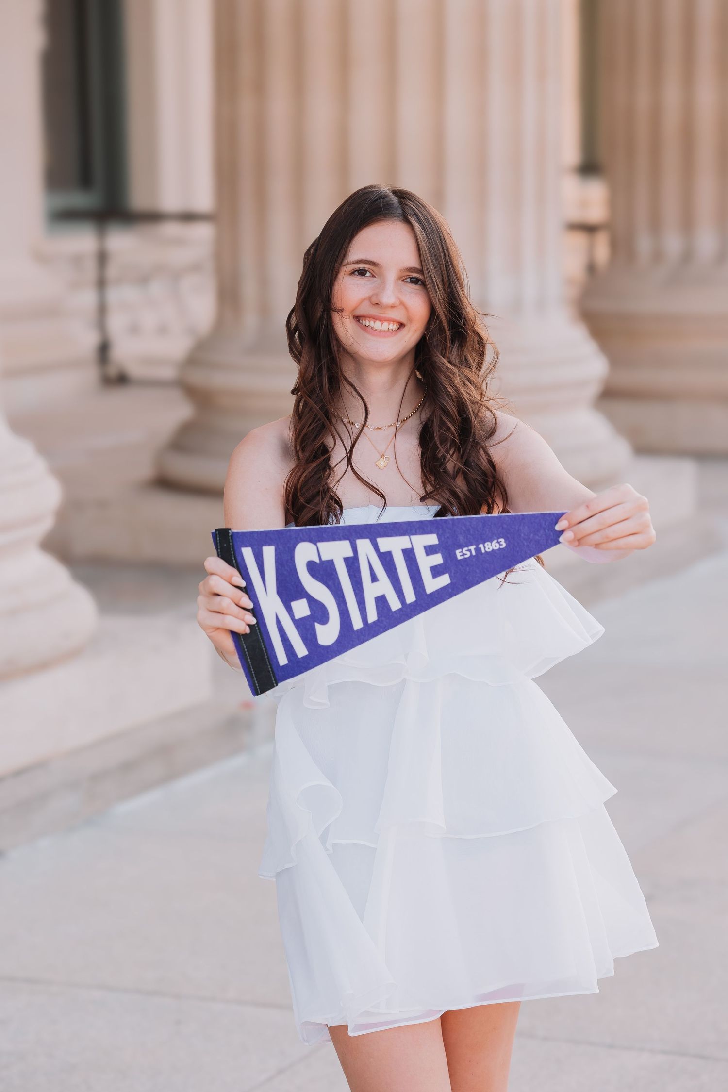 Topeka KS Kansas Capitol Cap and Gown photos Graduation photos Silver Lake.