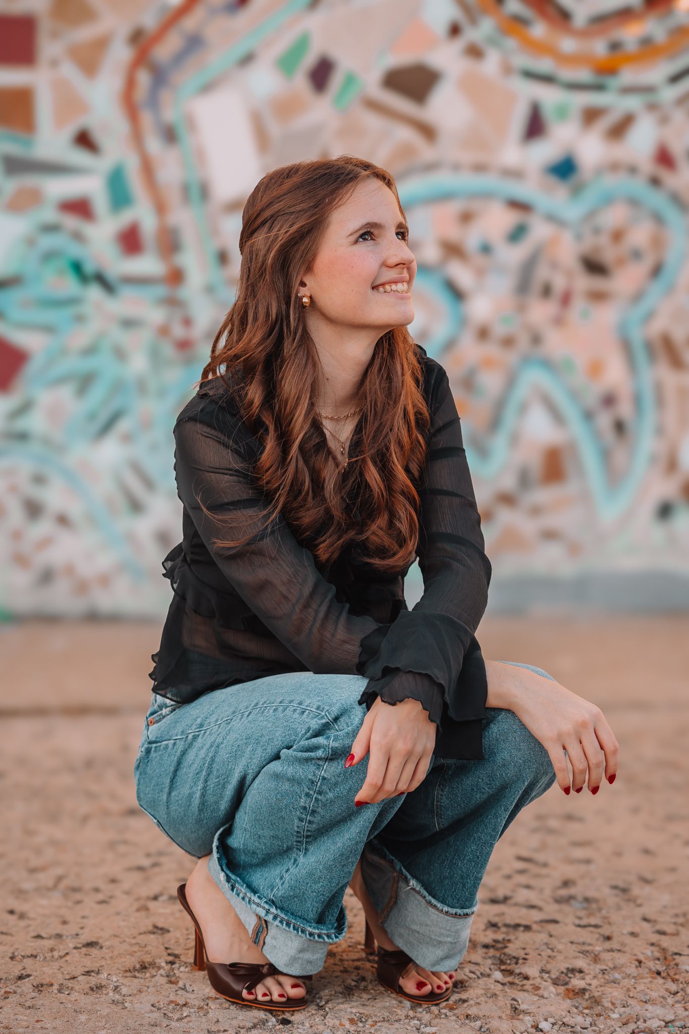 Fall senior photos girl Topeka KS Kansas NOTO