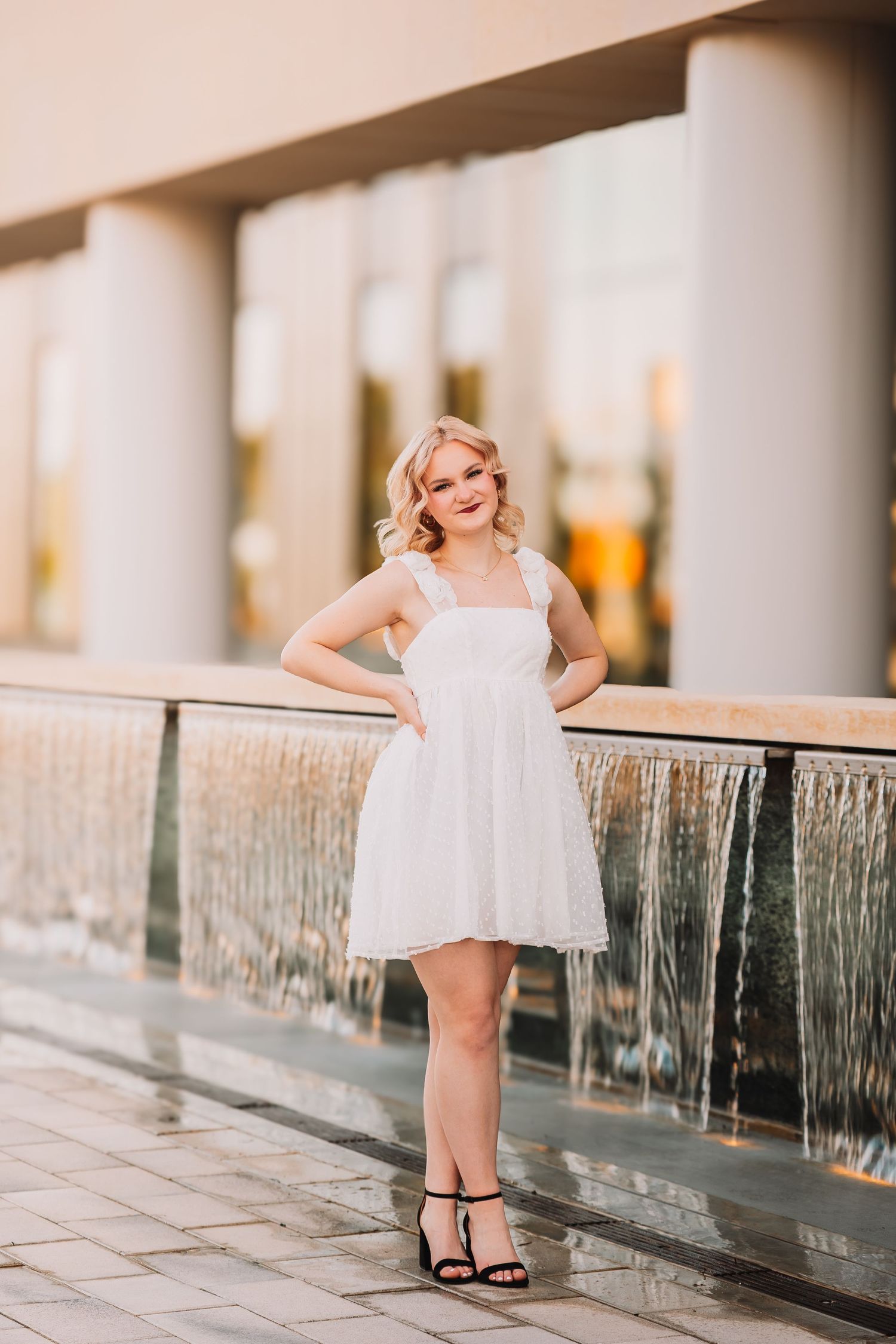 Senior Photo Downtown Topeka, KS Abeni Rene Photography