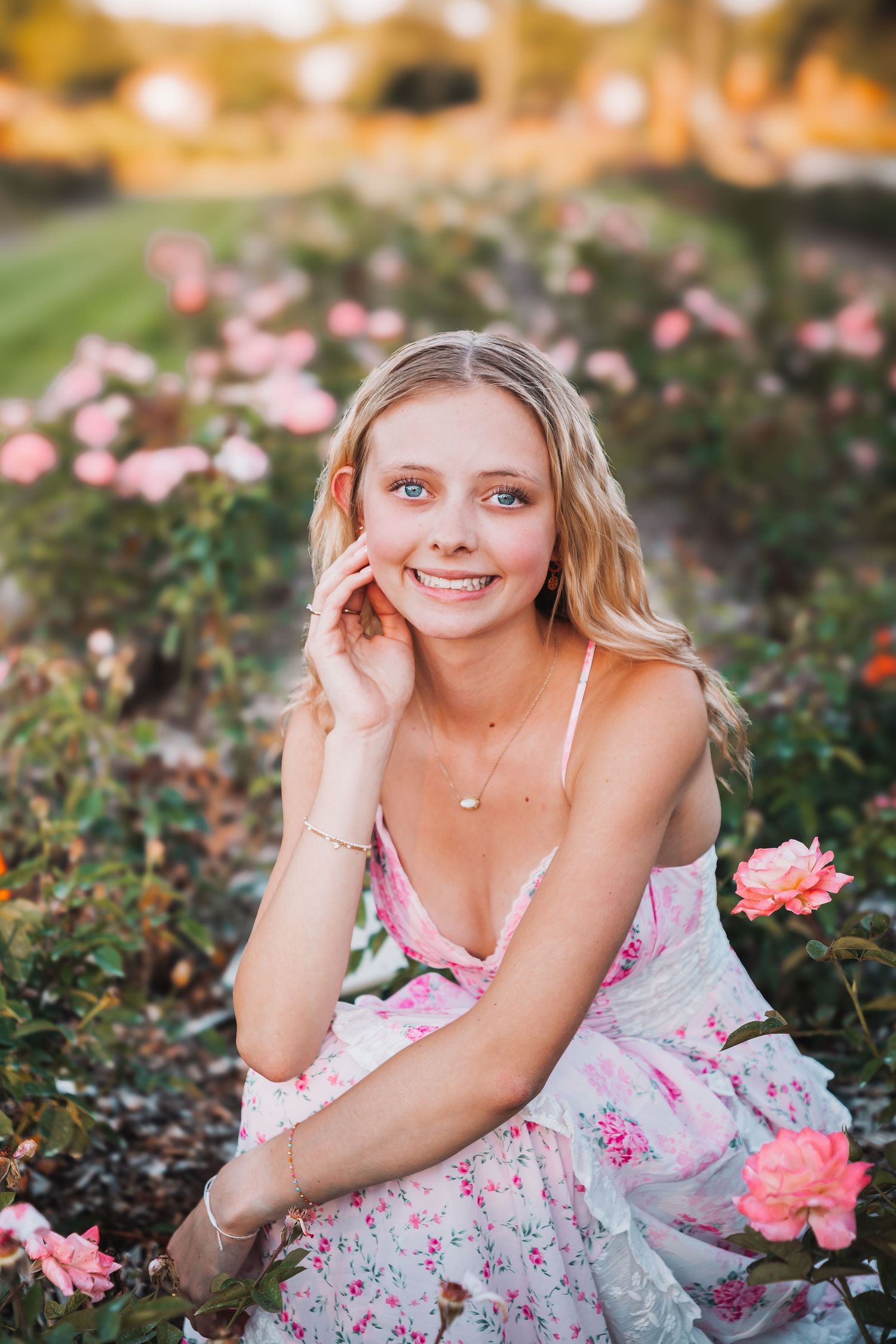 Senior Photo Gage Park Topeka, KS Abeni Rene Photography Reinisch Rose Garden