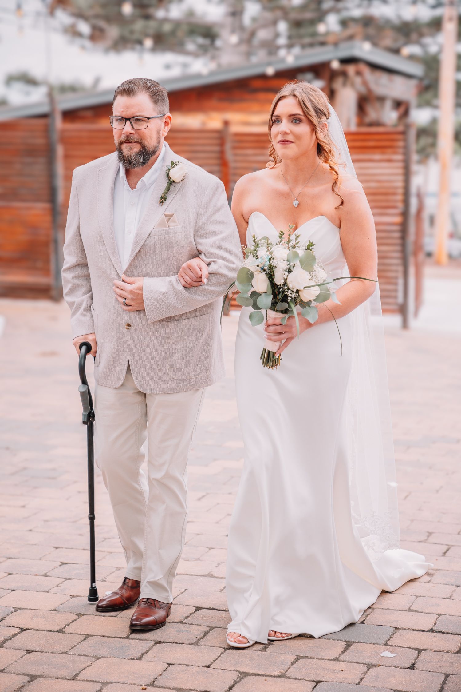 Wedding Ceremony in Kansas at the Foundry.