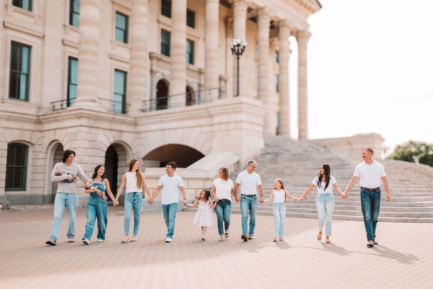 Family Session Topeka KS Capitol Abeni Rene Photography