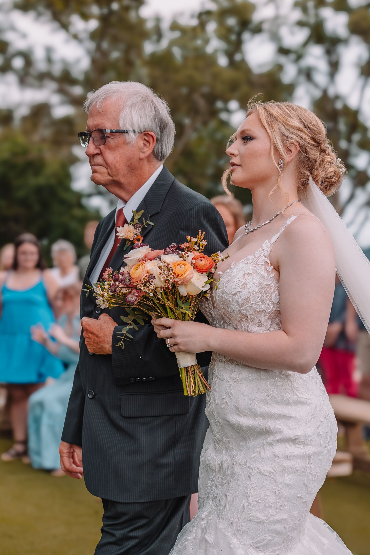 Wedding Ceremony in Kansas at the Brownstone.