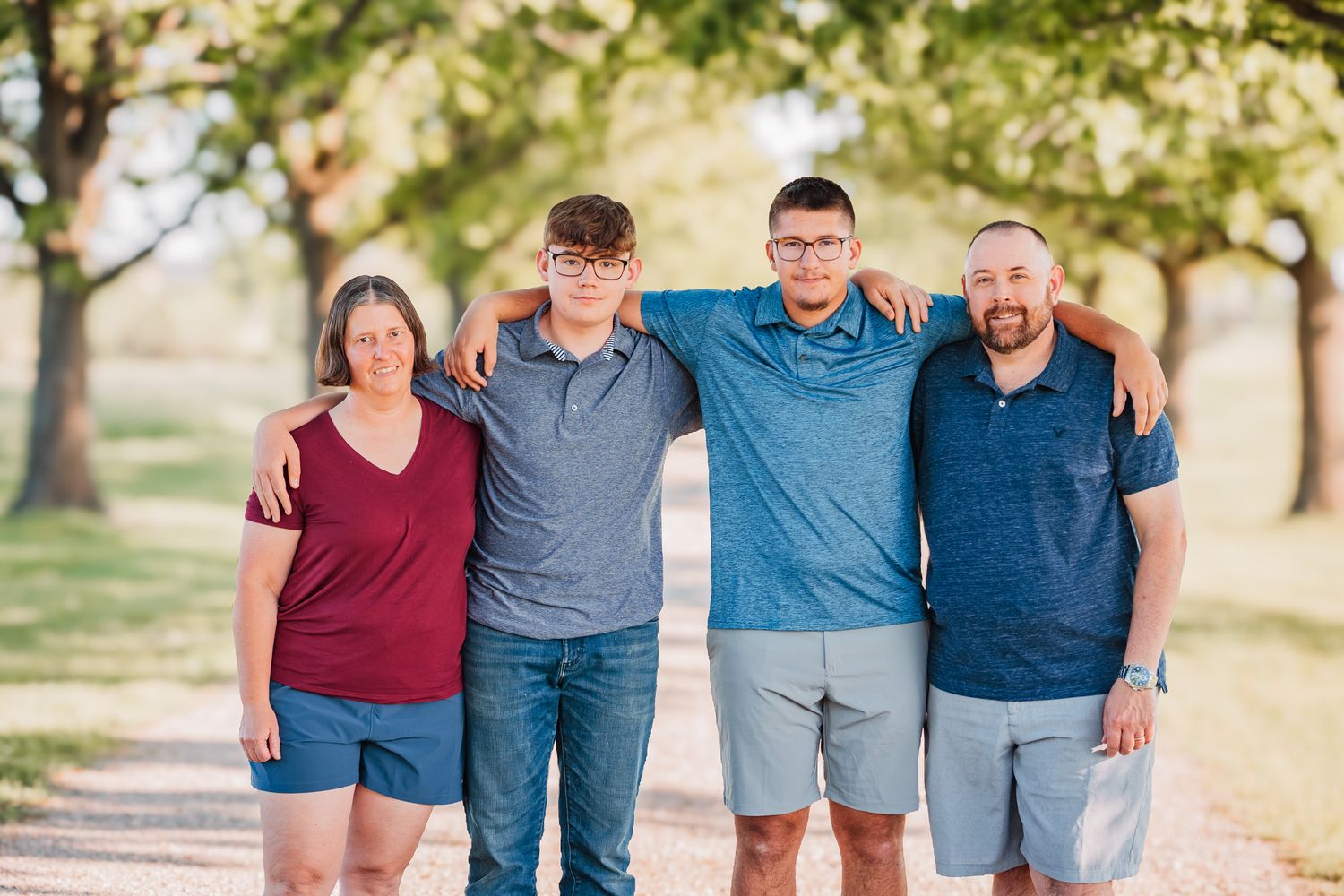 Summer family photos Topeka KS Kansas