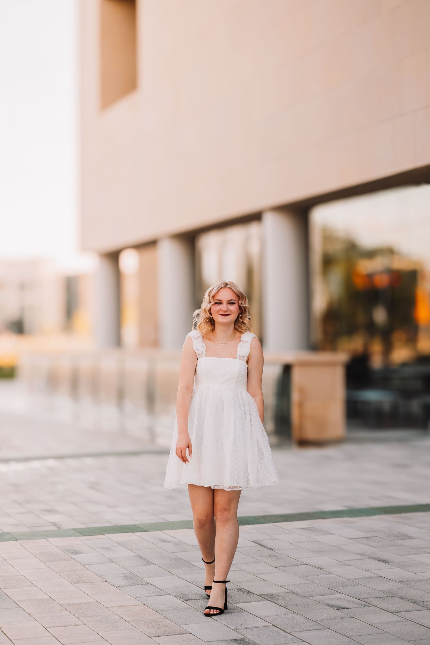 Senior Photo Downtown Topeka, KS Abeni Rene Photography
