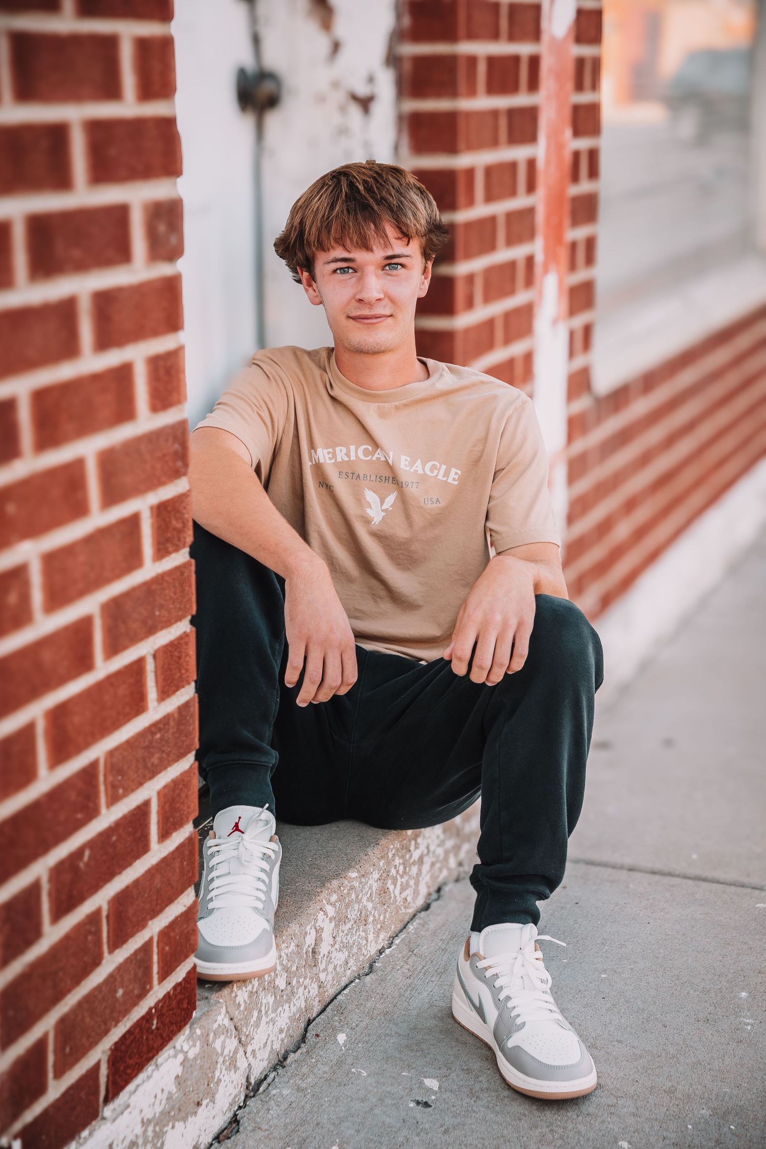Senior Photo boy Topeka KS Summer