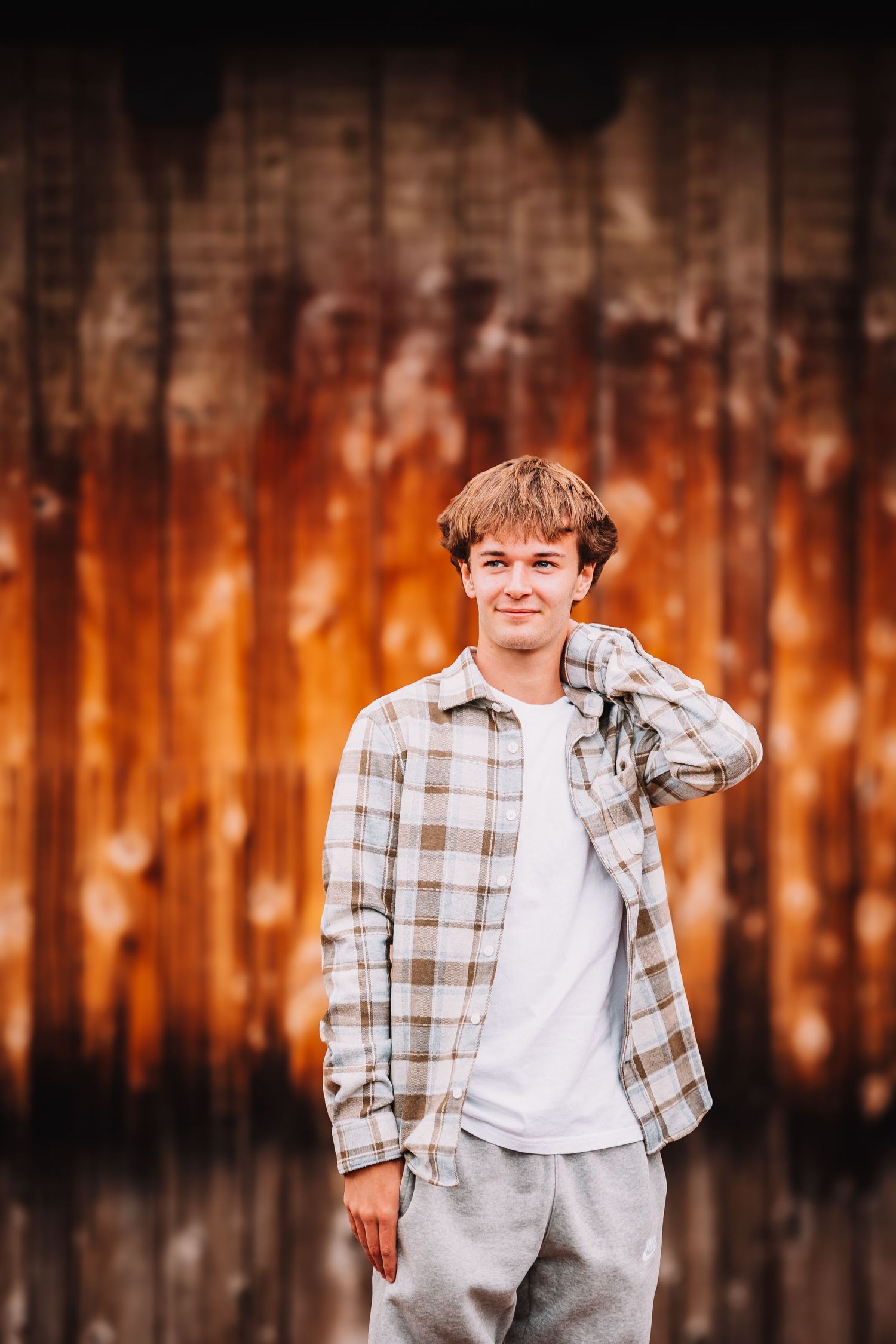 Senior Photo boy Ward Meade Fall